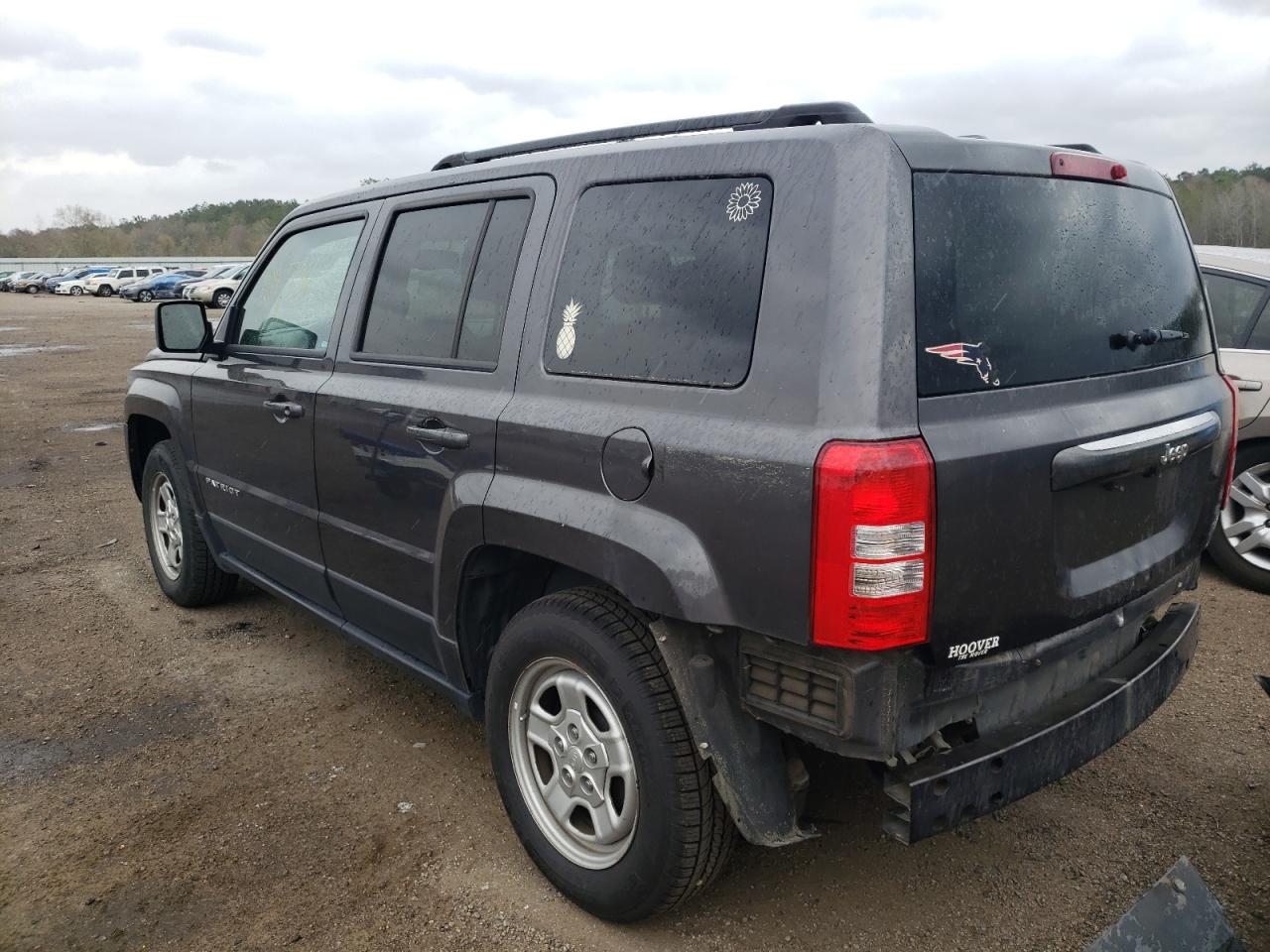 Photo 3 from auction – 2016 JEEP PATRIOT SP with VIN 1C4NJPBB7GD561308