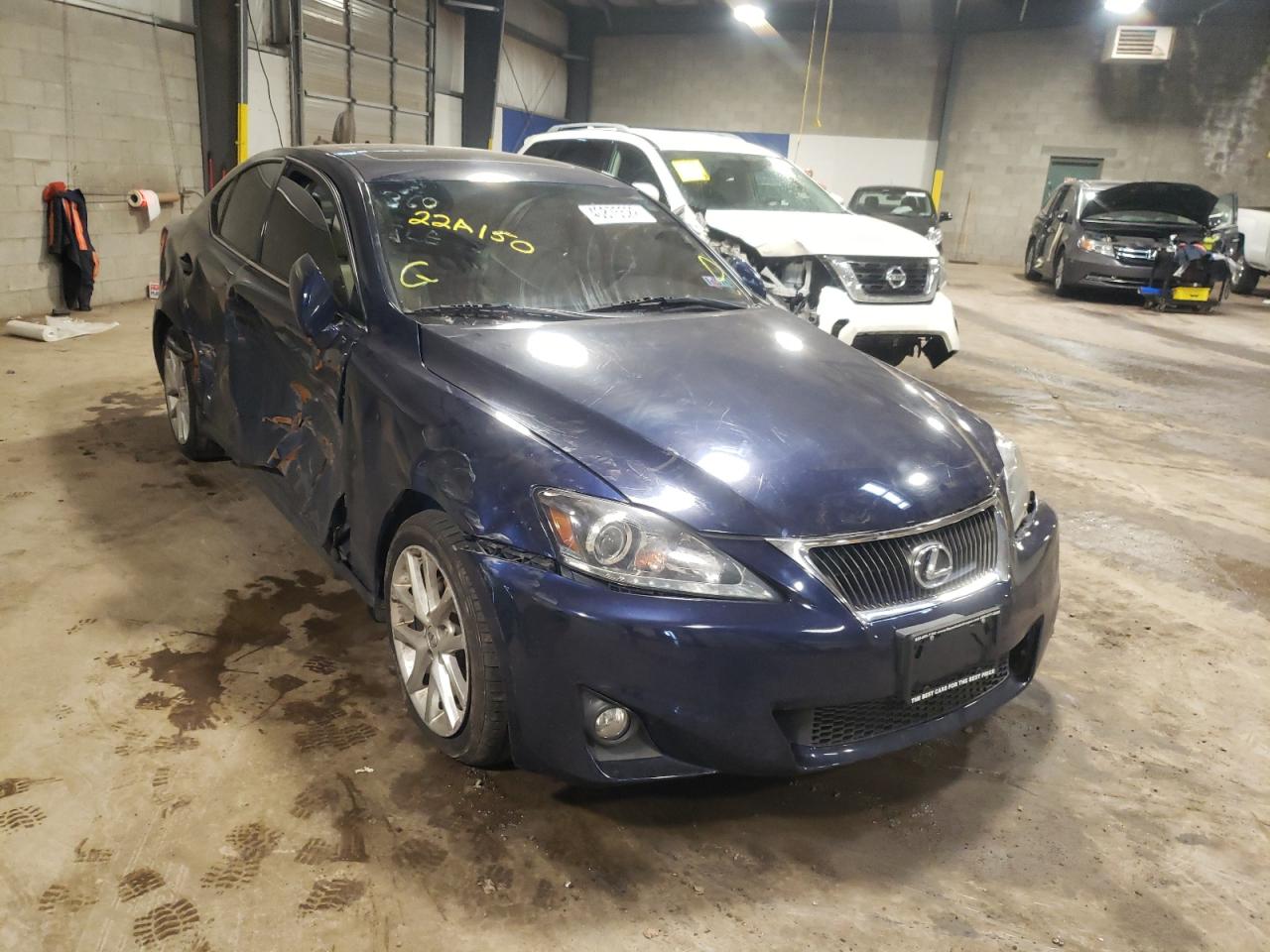 LEXUS IS 250 2012 with VIN JTHCF5C2XC5060380 - Photo from auction