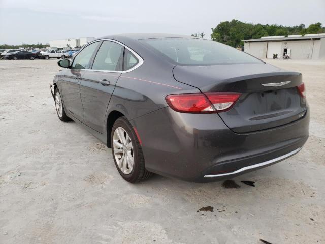 Photo 3 from auction – 2016 CHRYSLER 200 LIMITE with VIN 1C3CCCABXGN112621