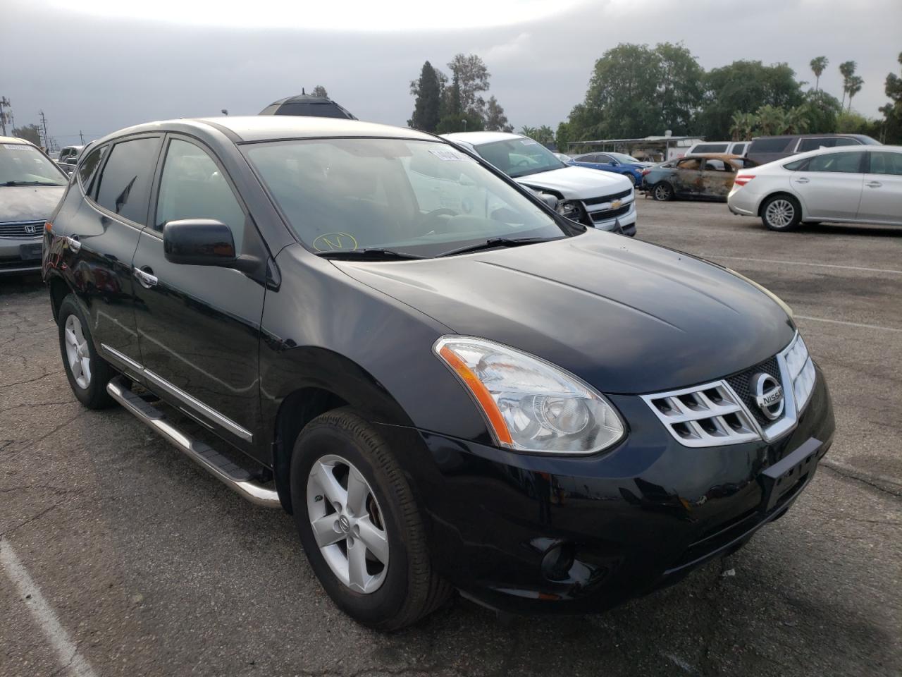 NISSAN ROGUE S 2013 with VIN JN8AS5MT2DW543955 - Photo from auction