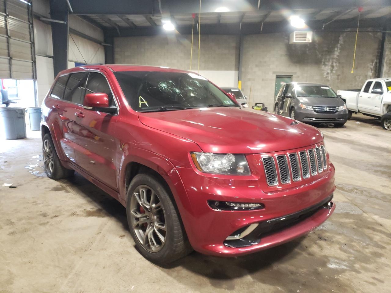 JEEP GRAND CHER 2012 with VIN 1C4RJFDJ4CC178202 - Photo from auction