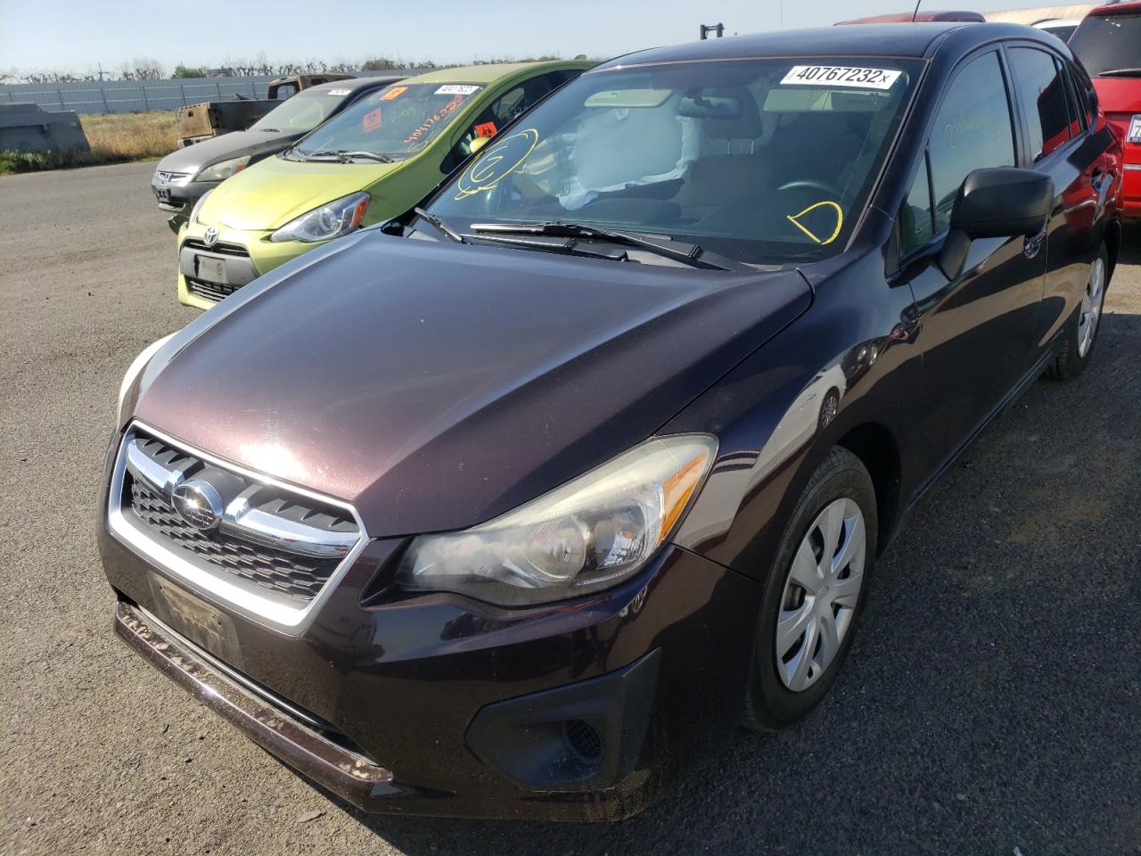 Photo 2 from auction – 2013 SUBARU IMPREZA with VIN JF1GPAA63DH819407