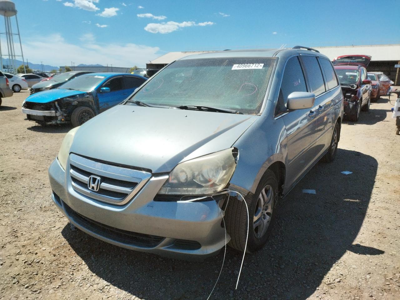 Photo 2 from auction – 2005 HONDA ODYSSEY EX with VIN 5FNRL38635B118075