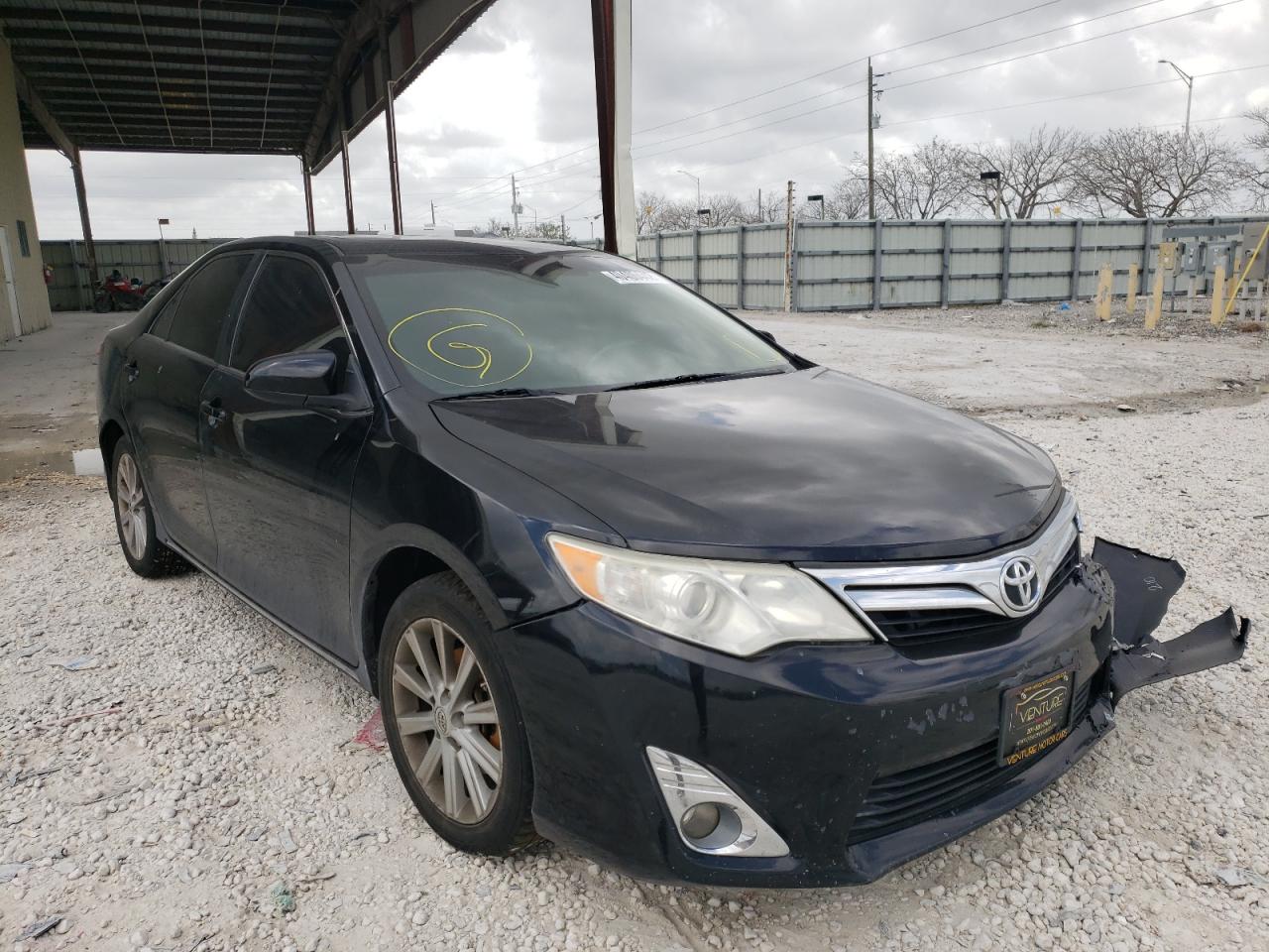 TOYOTA CAMRY BASE 2012 with VIN 4T4BF1FK9CR206681 - Photo from auction