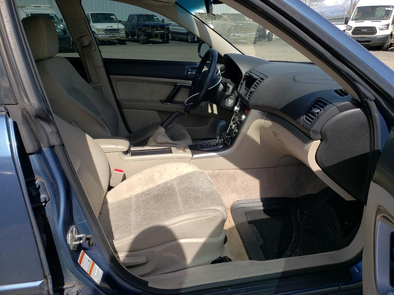 Photo 5 from auction – 2008 SUBARU LEGACY 2.5 with VIN 4S3BL616787211351