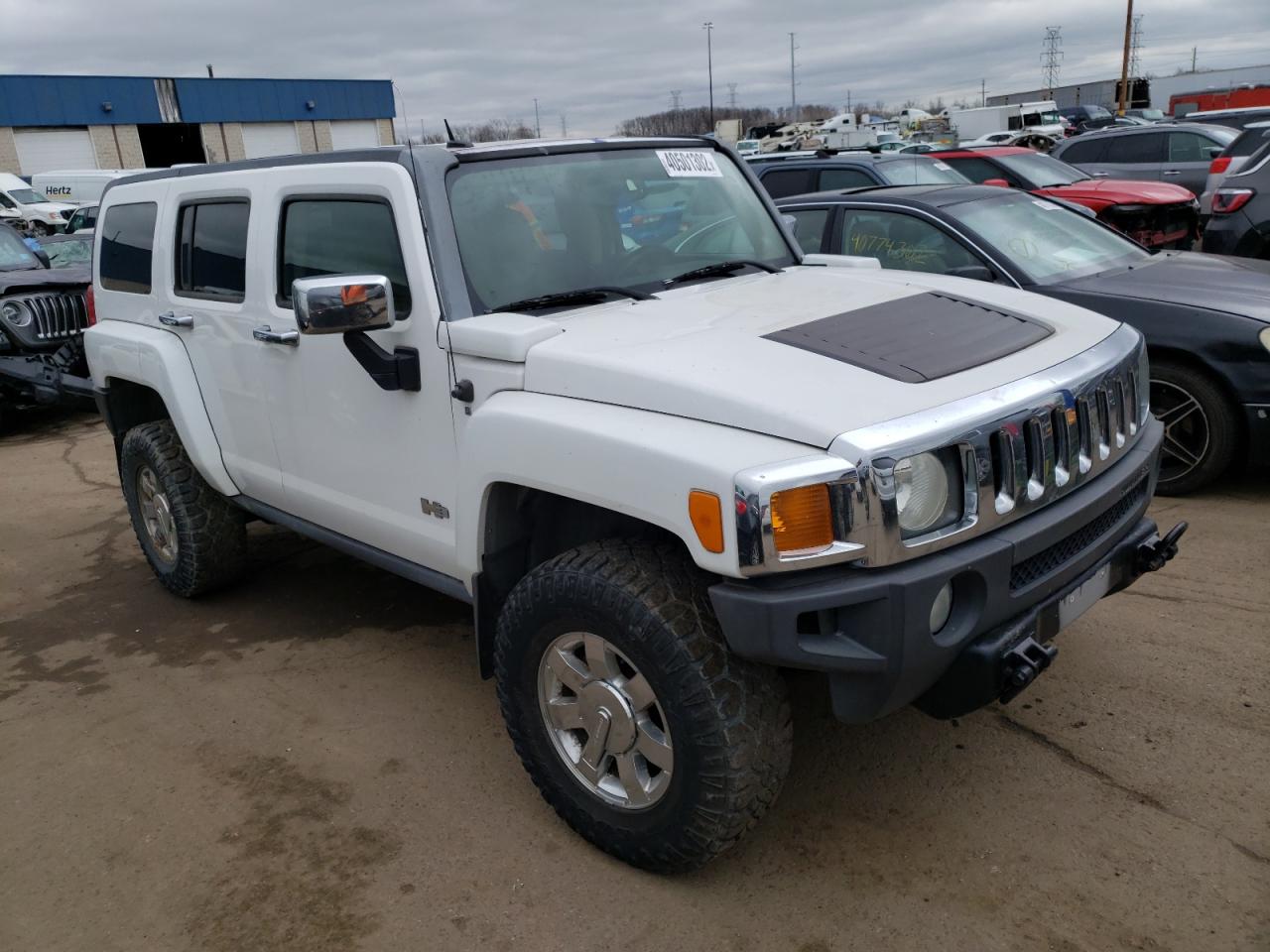 HUMMER H3 2008 with VIN 5GTEN13E588148798 - Photo from auction
