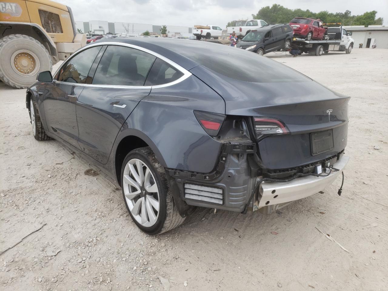 Photo 3 from auction – 2020 TESLA MODEL 3 with VIN 5YJ3E1EB8LF640087