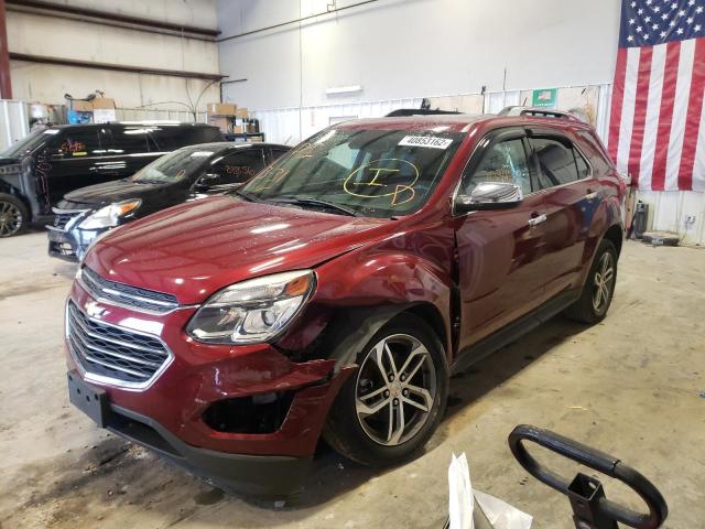 Photo 2 from auction – 2016 CHEVROLET EQUINOX LT with VIN 2GNALDEK7G6280408