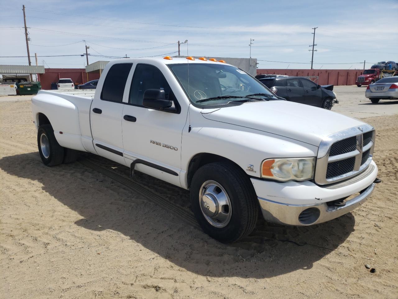 DODGE RAM 3500 S 2003 with VIN 3D7MA48C53G754599 - Photo from auction