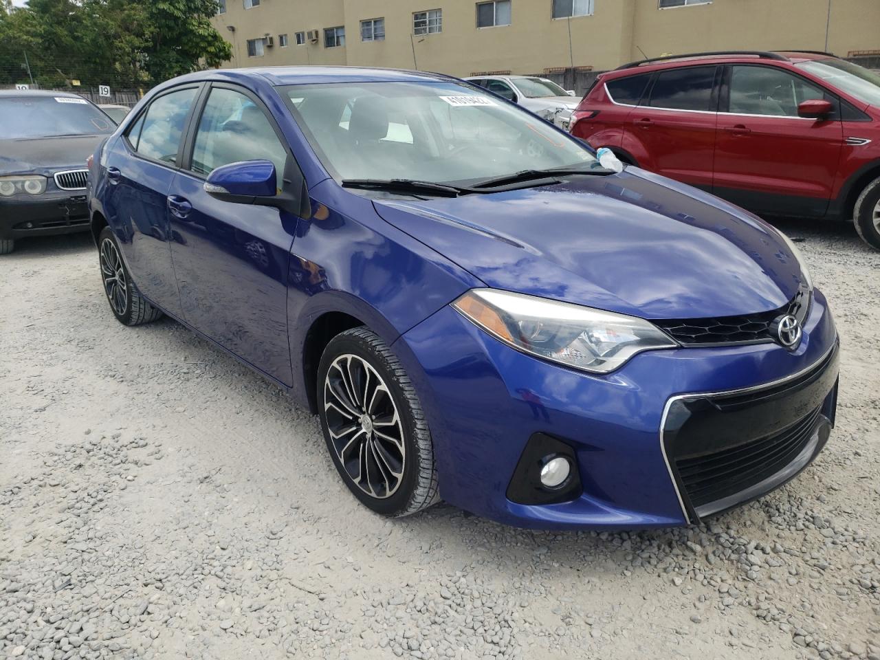 TOYOTA COROLLA L 2015 with VIN 2T1BURHE2FC372181 - Photo from auction