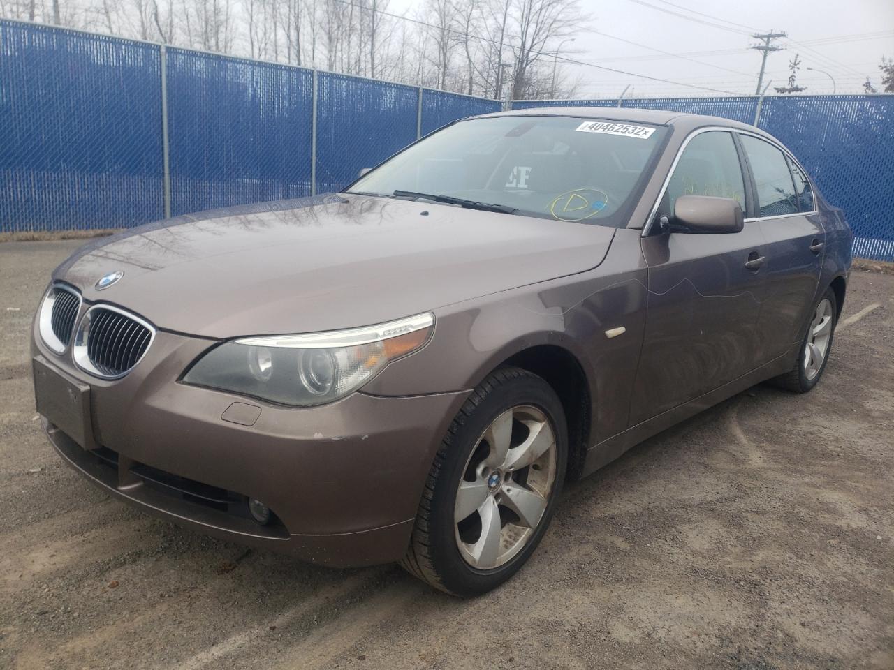 Photo 2 from auction – 2007 BMW 525 I with VIN WBANE53577CK92571