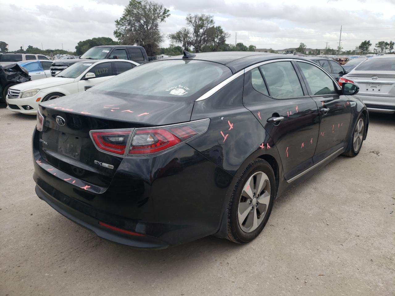 Photo 4 from auction – 2014 KIA OPTIMA HYB with VIN KNAGN4AD0E5068251