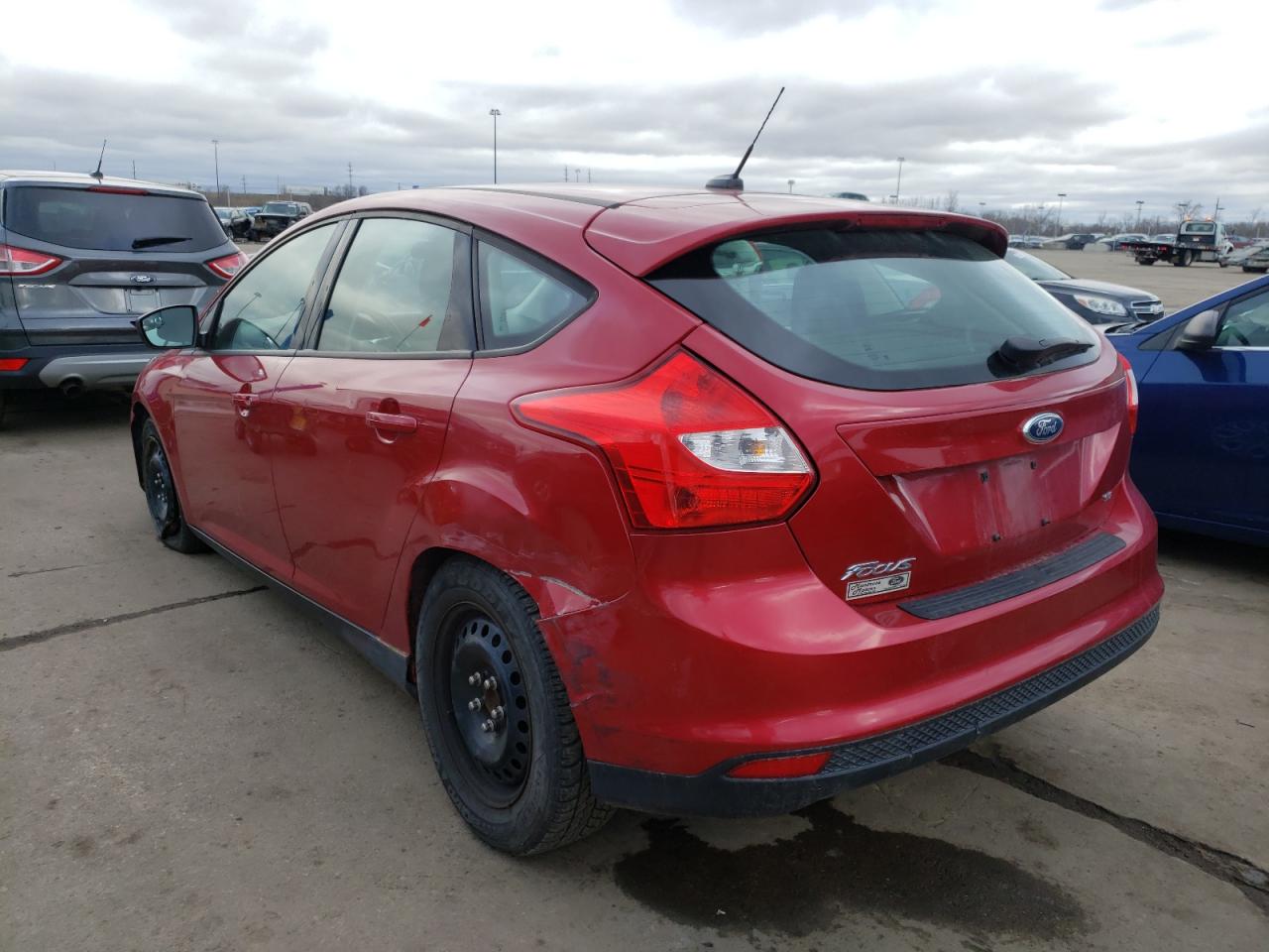 Photo 3 from auction – 2012 FORD FOCUS SE with VIN 1FAHP3K22CL117358
