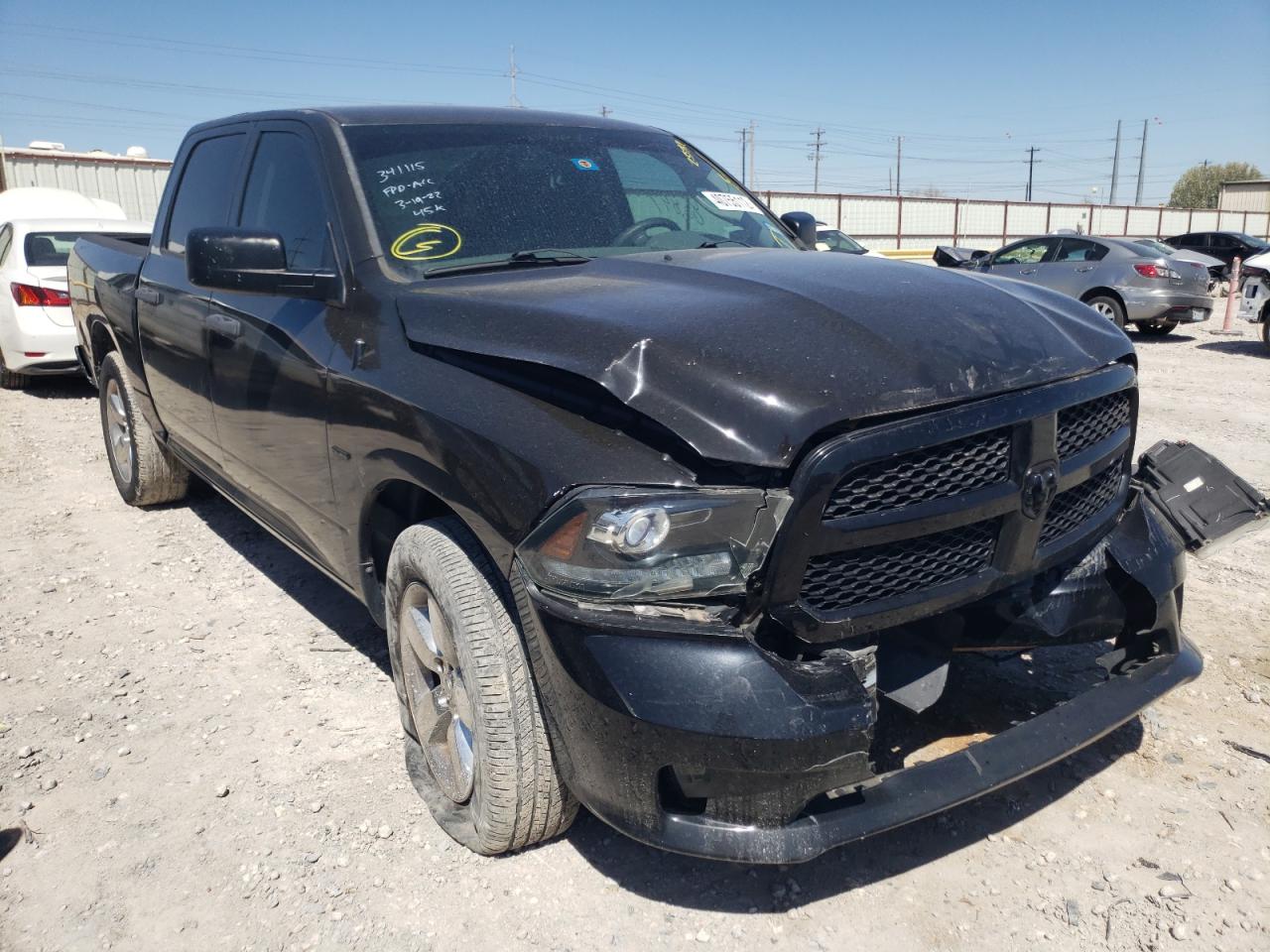 RAM 1500 ST 2014 with VIN 1C6RR6KT2ES235462 - Photo from auction