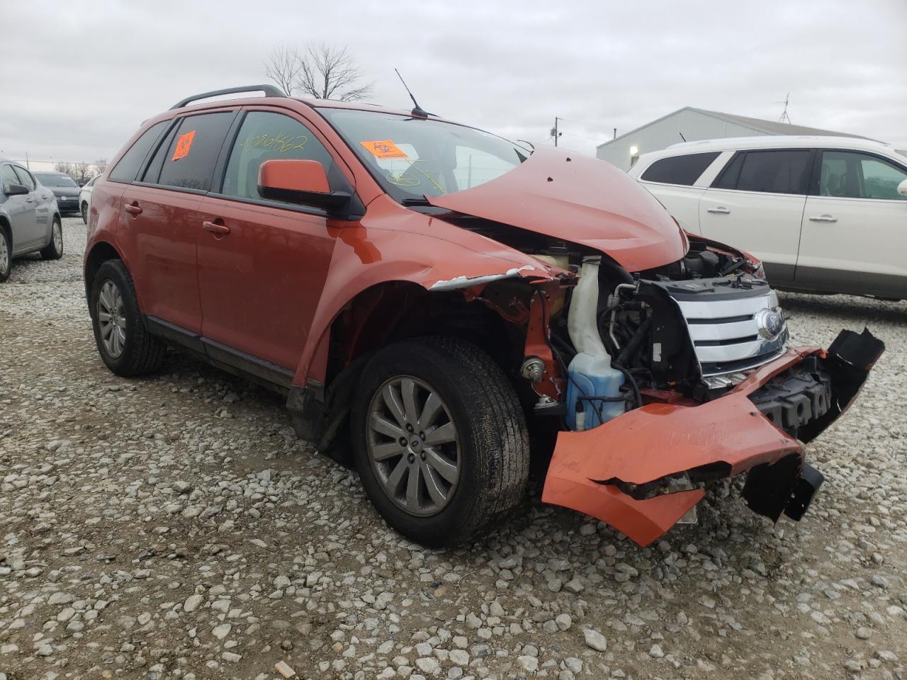 FORD EDGE SEL 2007 with VIN 2FMDK38C17BA64287 - Photo from auction