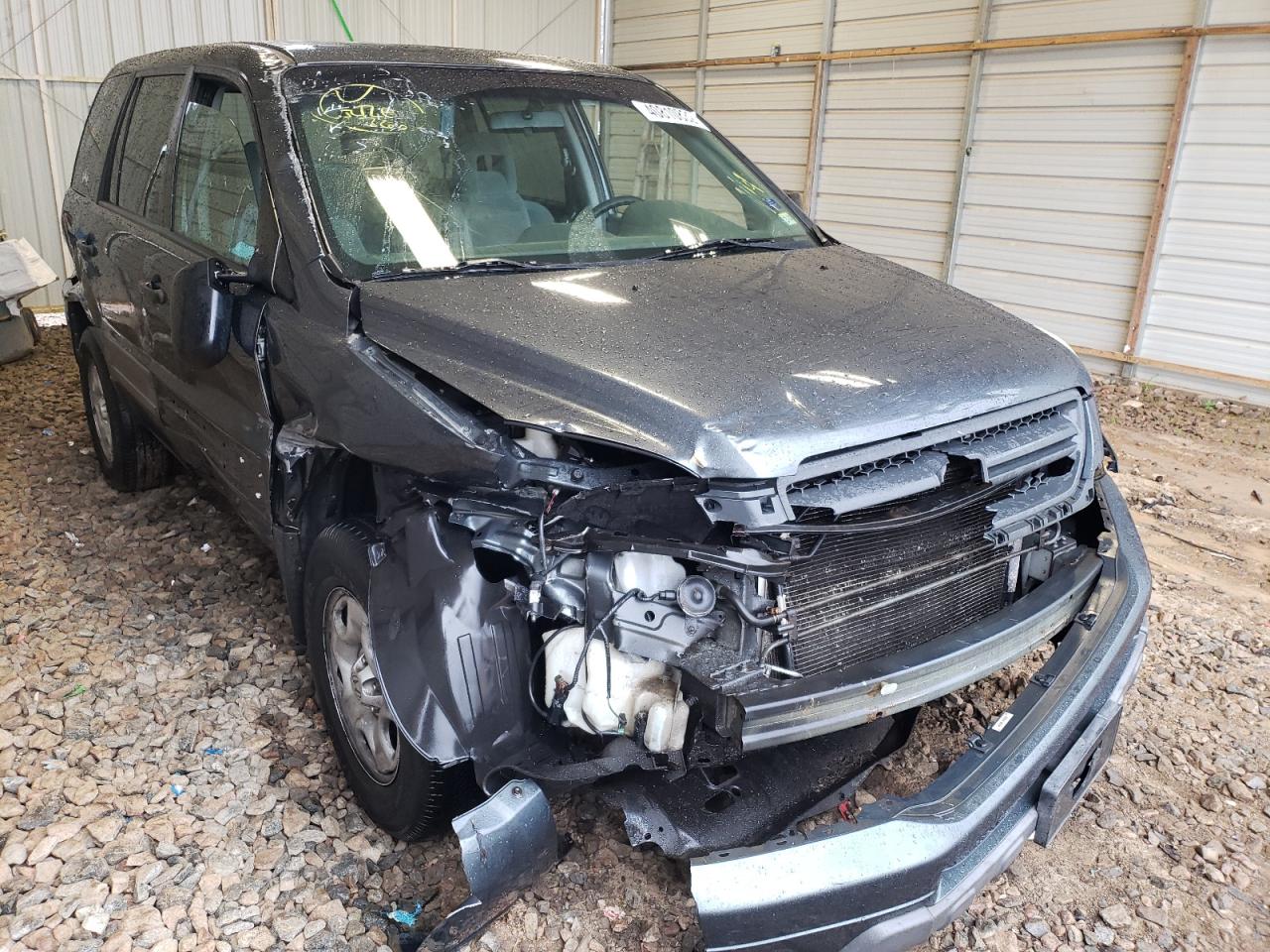 HONDA PILOT LX 2003 with VIN 2HKYF18153H601741 - Photo from auction
