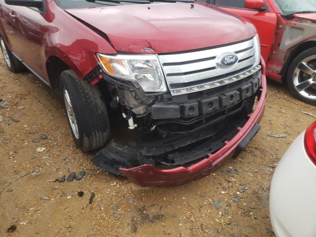 Photo 9 from auction – 2008 FORD EDGE SEL with VIN 2FMDK38C78BB22730