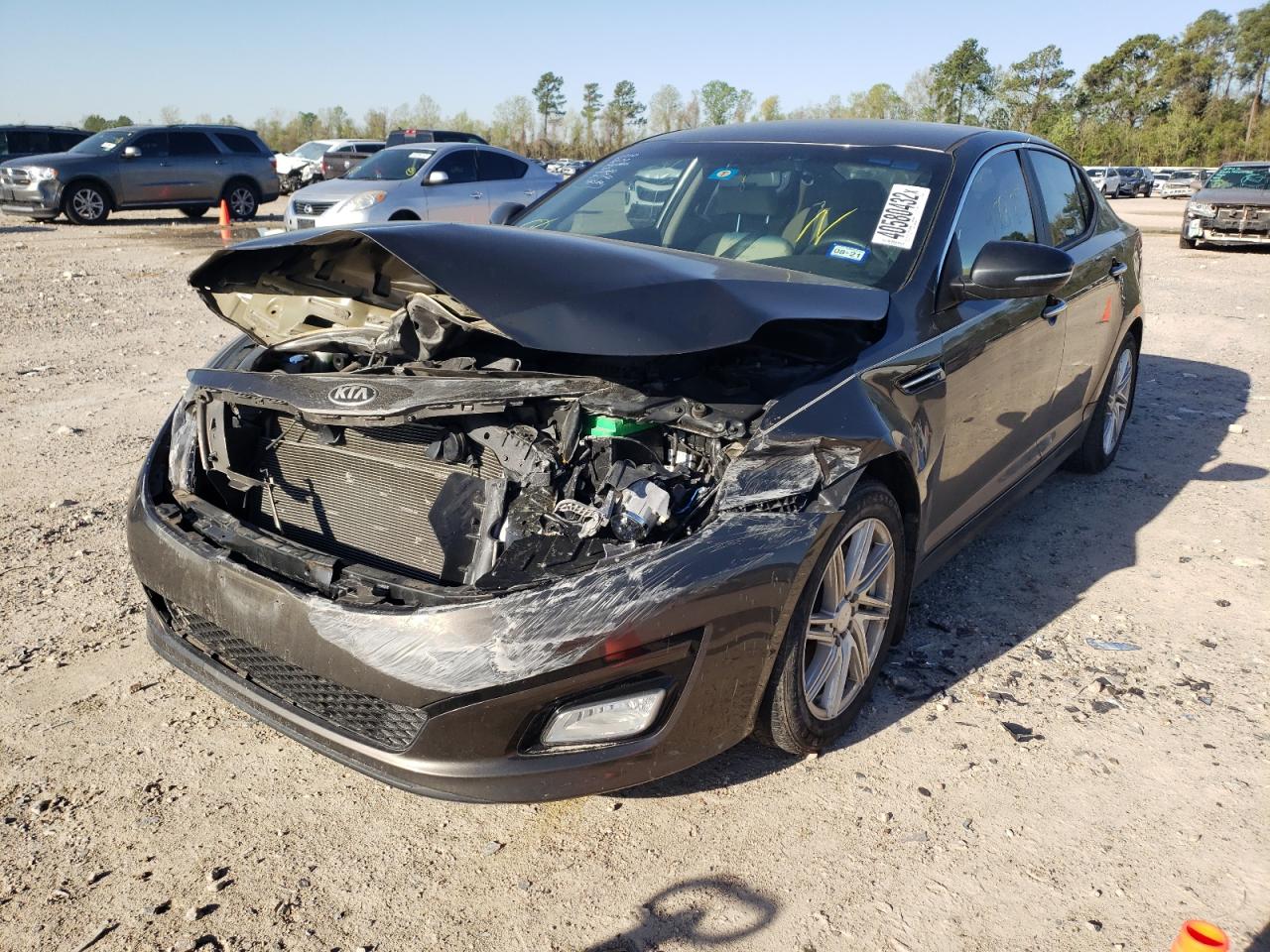 Photo 2 from auction – 2014 KIA OPTIMA LX with VIN 5XXGM4A74EG346404