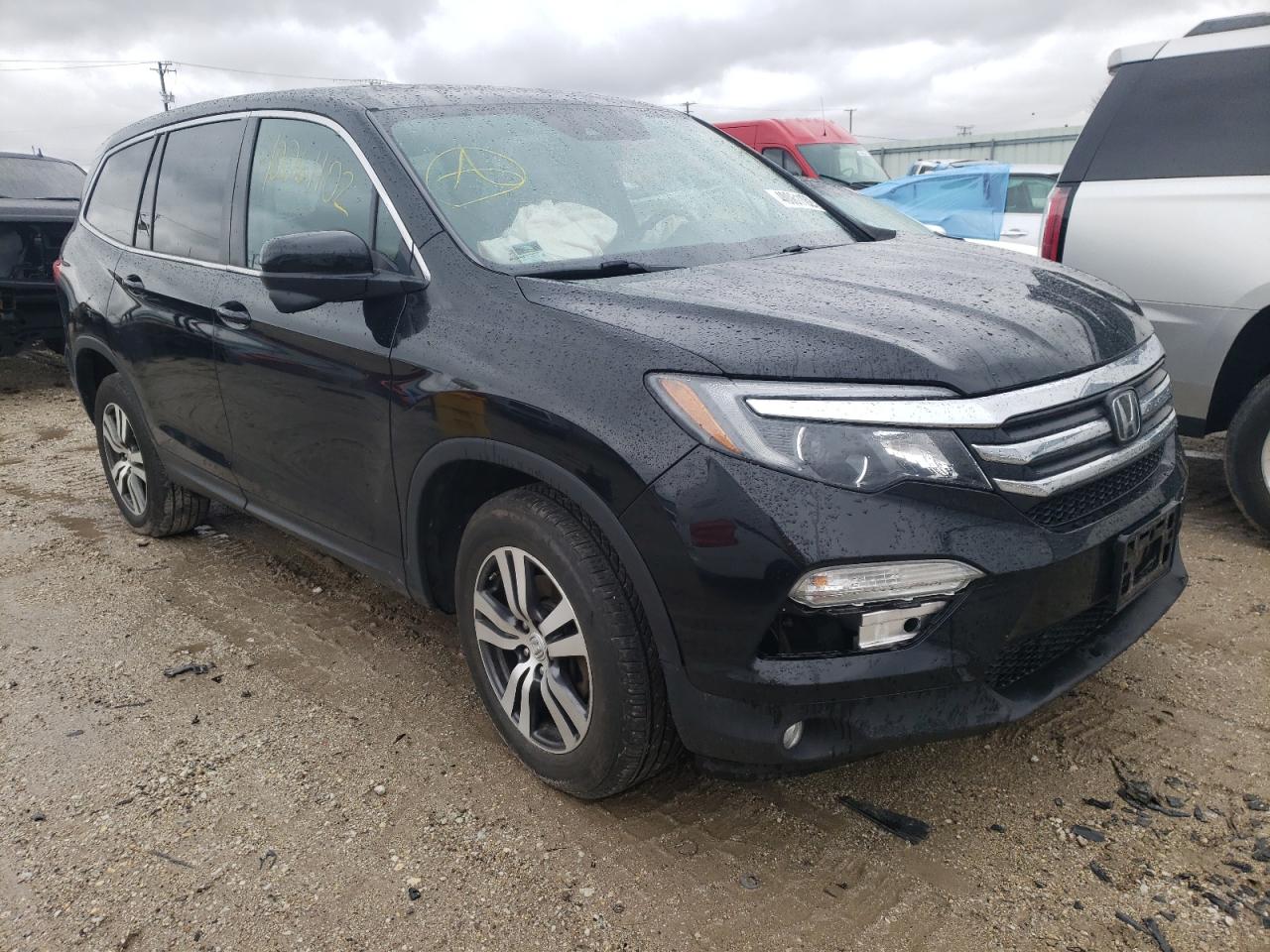 HONDA PILOT EXL 2017 with VIN 5FNYF6H62HB010779 - Photo from auction