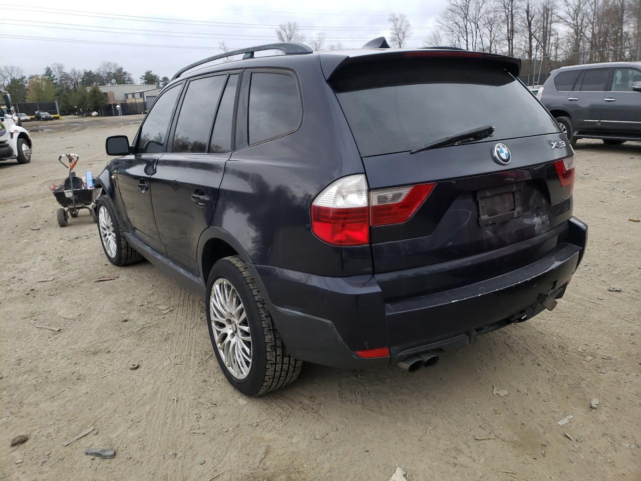 Photo 3 from auction – 2007 BMW X3 3.0SI with VIN WBXPC93477WF11162