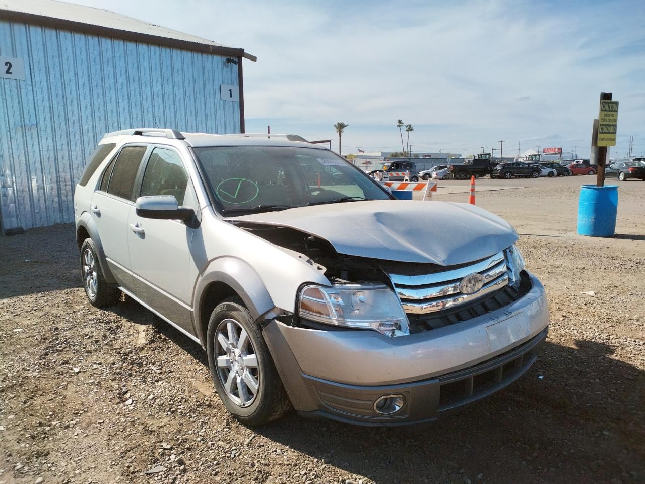 Photo 9 from auction – 2008 FORD TAURUS X S with VIN 1FMDK02W68GA35959