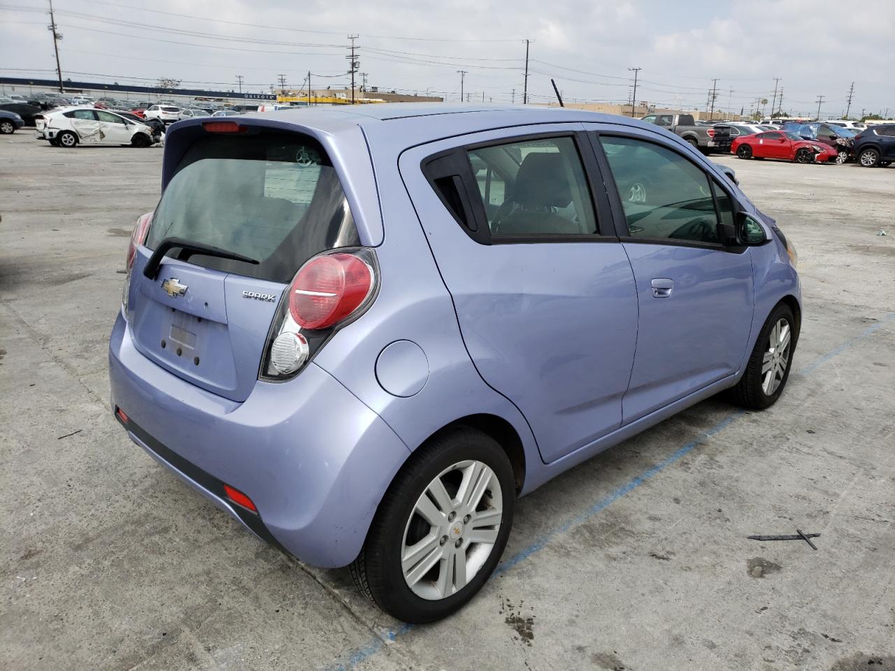 Photo 4 from auction – 2014 CHEVROLET SPARK LS with VIN KL8CB6S90EC475572
