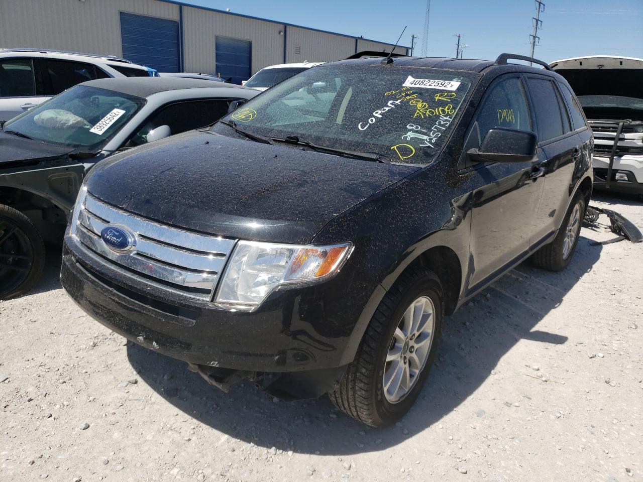Photo 2 from auction – 2009 FORD EDGE SEL with VIN 2FMDK38C19BA70108