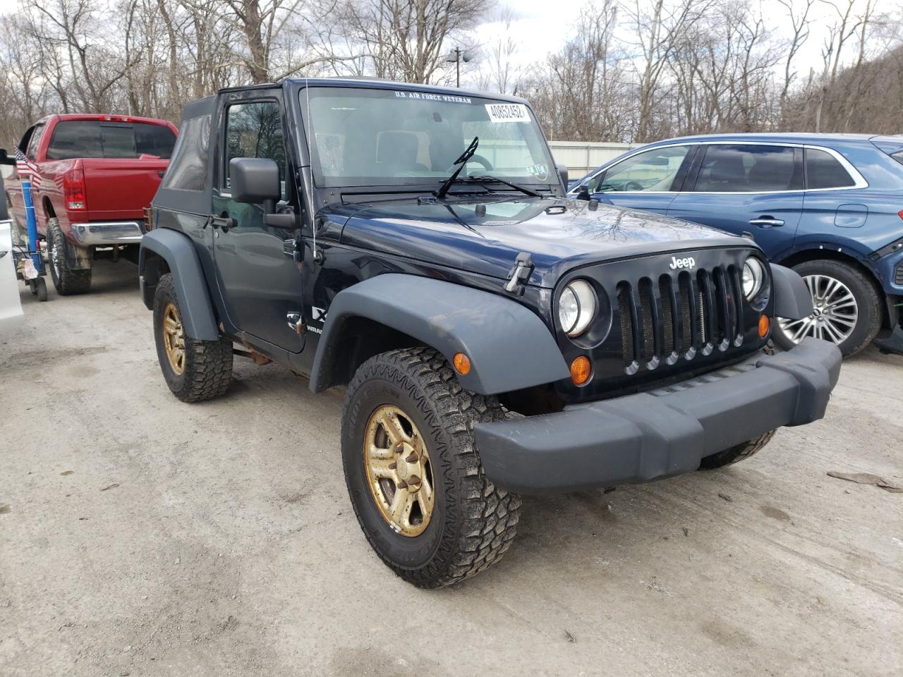 Photo 1 from auction – 2007 JEEP WRANGLER X with VIN 1J4FA24197L230211