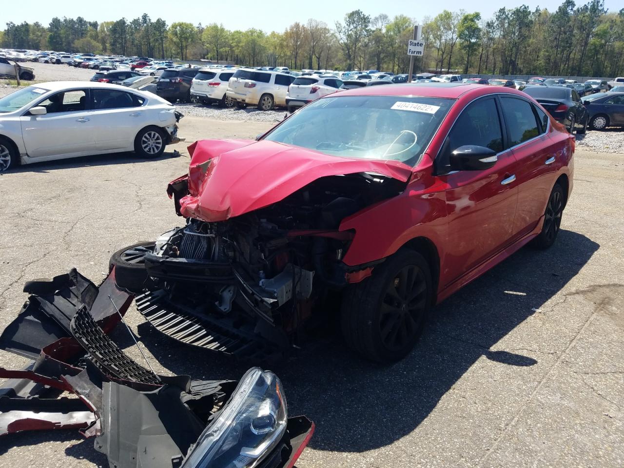 Photo 2 from auction – 2017 NISSAN SENTRA SR with VIN 3N1CB7AP9HY267170