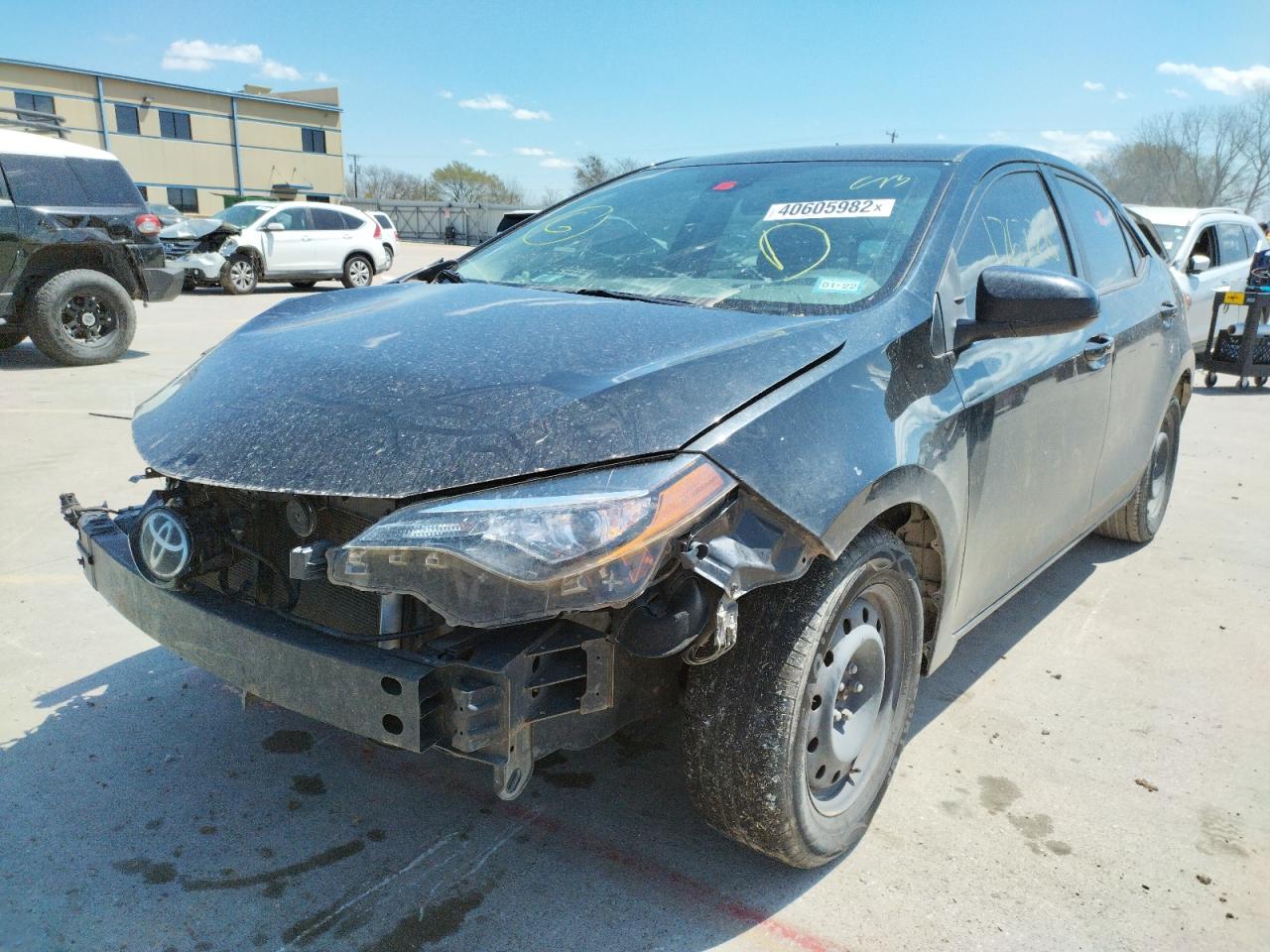 Photo 2 from auction – 2017 TOYOTA COROLLA L with VIN 5YFBURHE7HP577692
