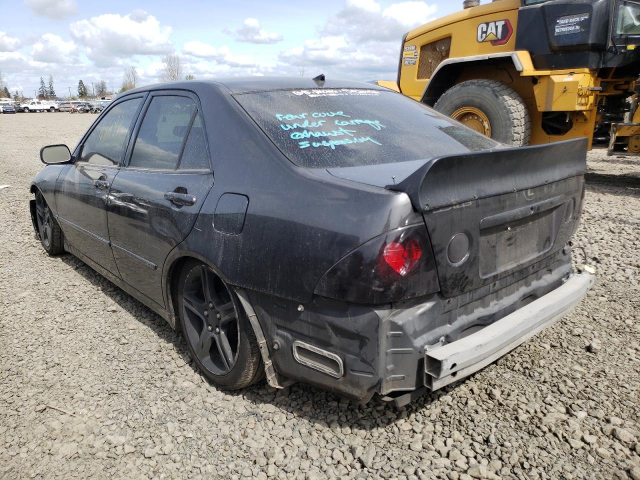 Photo 3 from auction – 2005 LEXUS IS 300 with VIN JTHBD192450094901