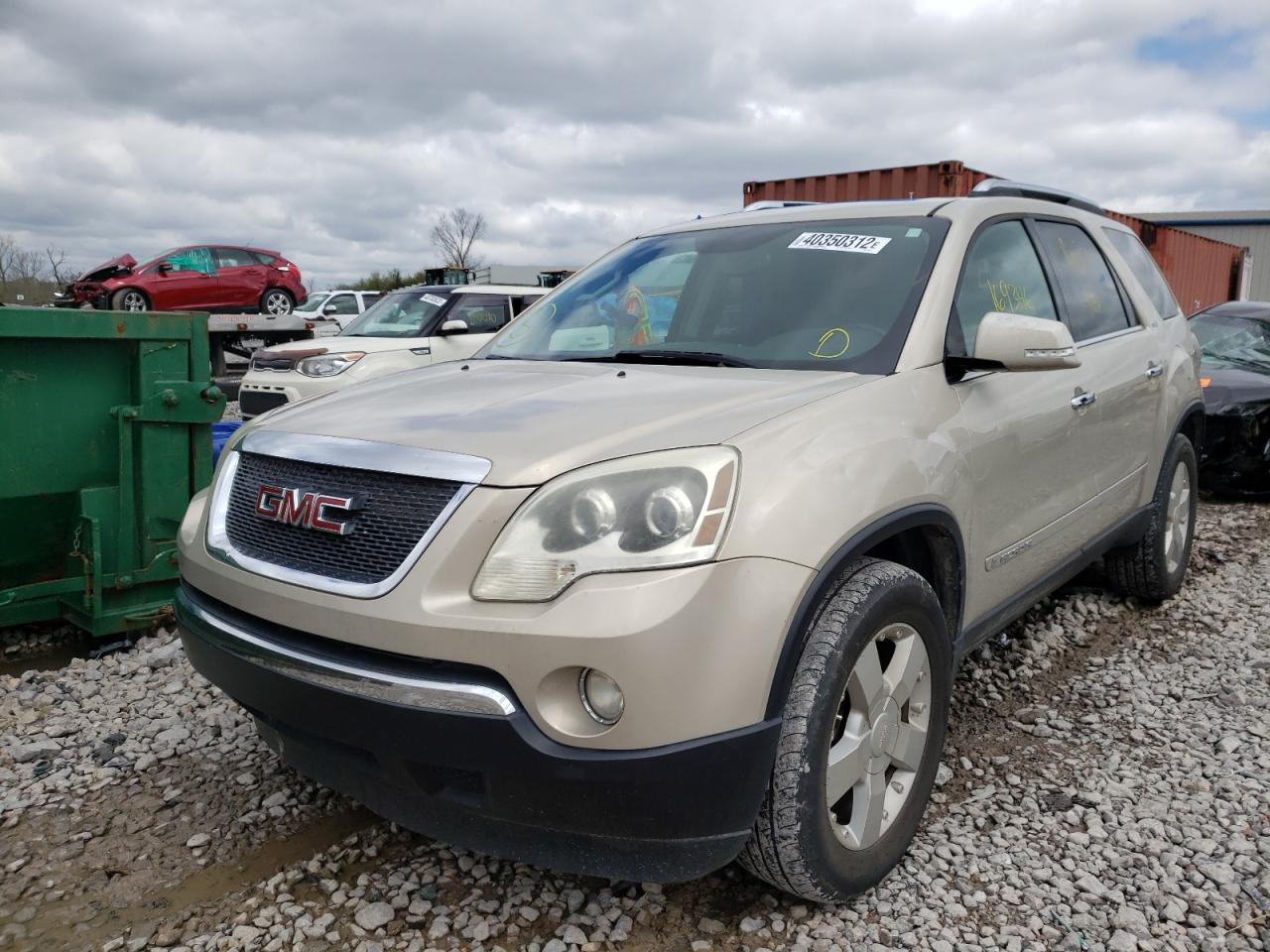 Photo 2 from auction – 2007 GMC ACADIA SLT with VIN 1GKER23727J166657