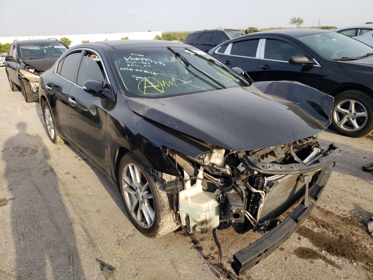 NISSAN MAXIMA S 2010 with VIN 1N4AA5AP7AC847646 - Photo from auction