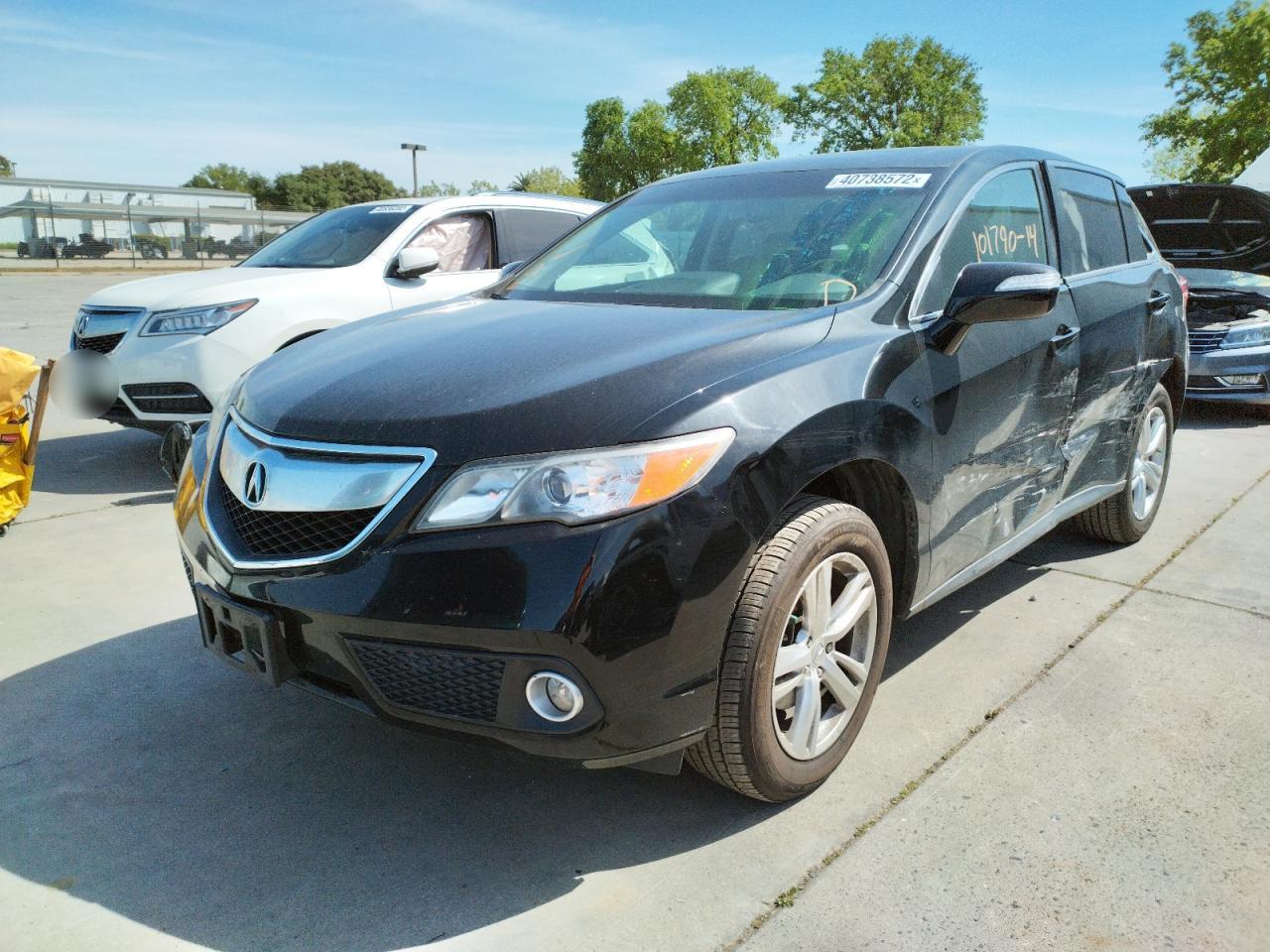 Photo 2 from auction – 2014 ACURA RDX TECHNO with VIN 5J8TB4H5XEL001324