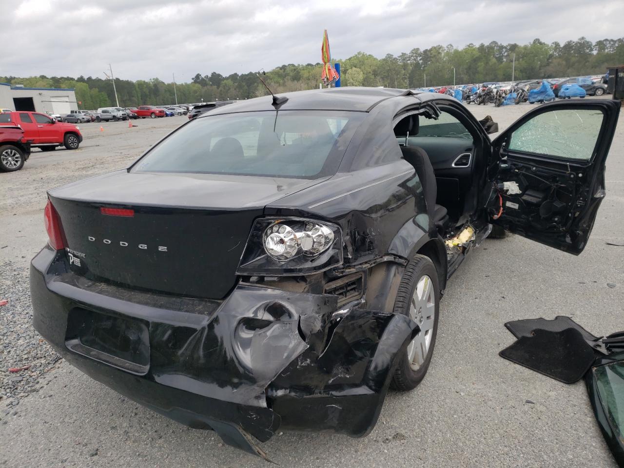 Photo 4 from auction – 2014 DODGE AVENGER SE with VIN 1C3CDZAB1EN196602