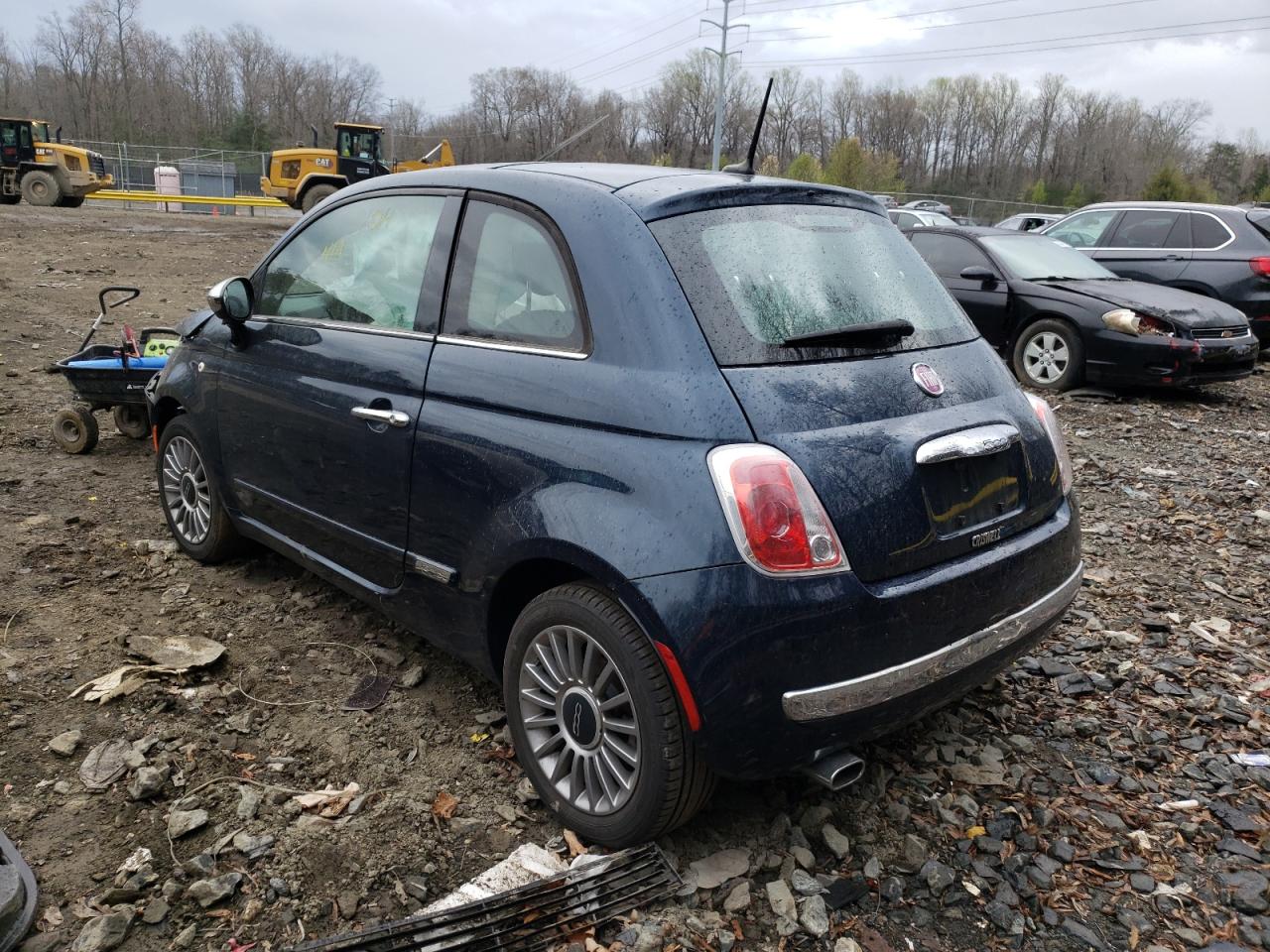 Photo 3 from auction – 2013 FIAT 500 LOUNGE with VIN 3C3CFFCRXDT536590