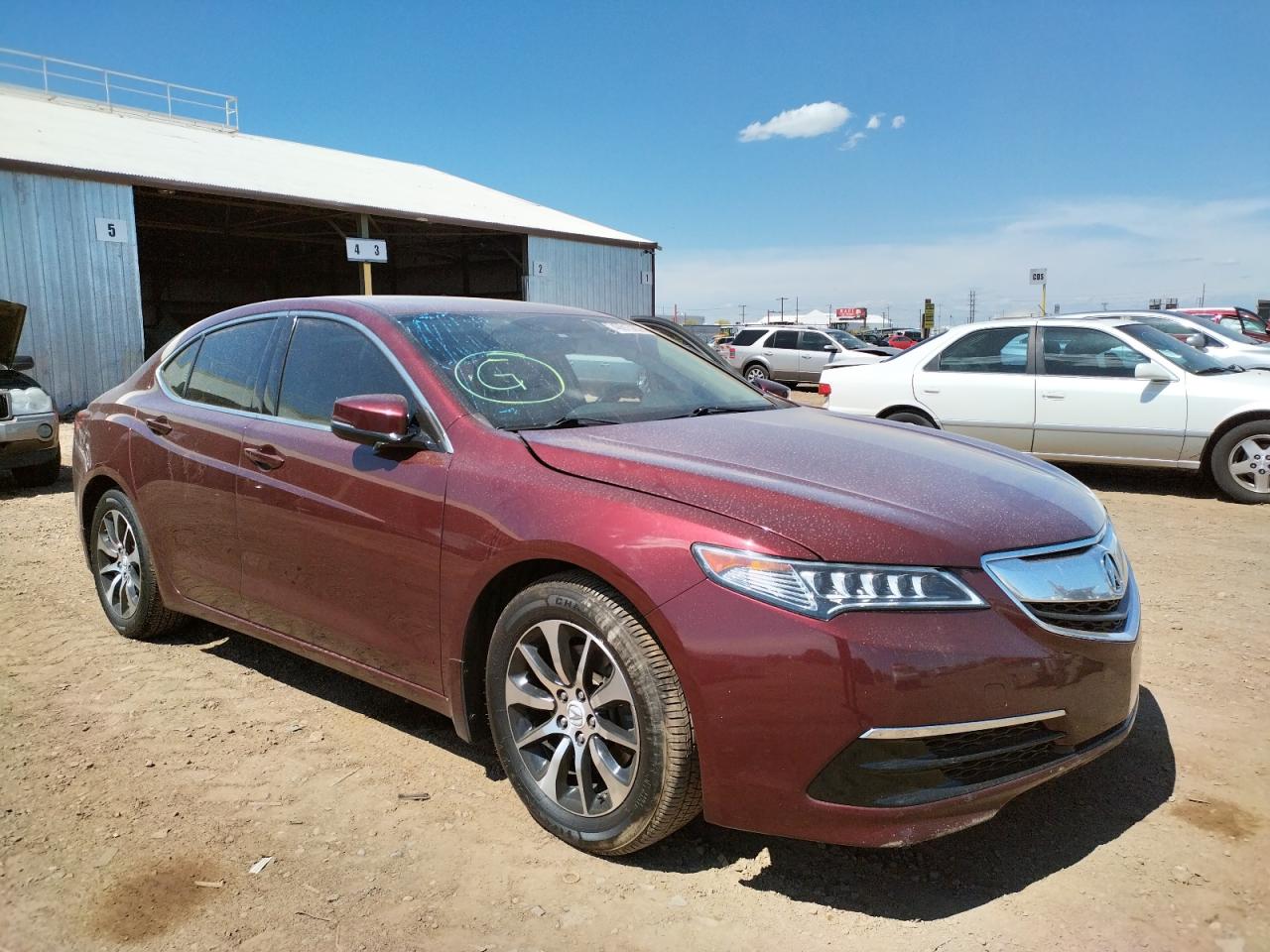 ACURA TLX TECH 2015 مع رقم تعريف المركبة 19UUB1F57FA020562 - صورة من المزاد