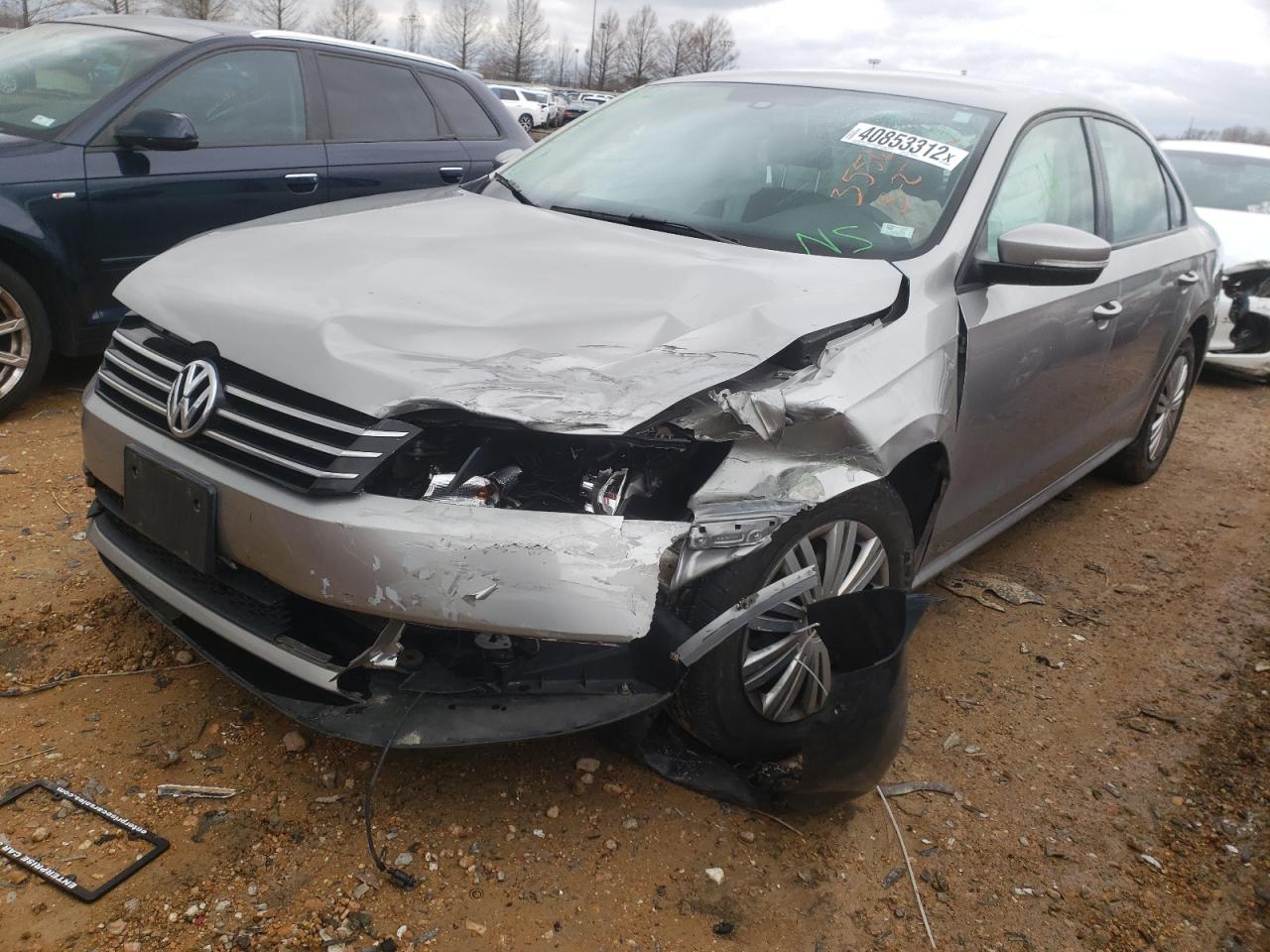 Photo 2 from auction – 2014 VOLKSWAGEN PASSAT S with VIN 1VWAS7A34EC051763
