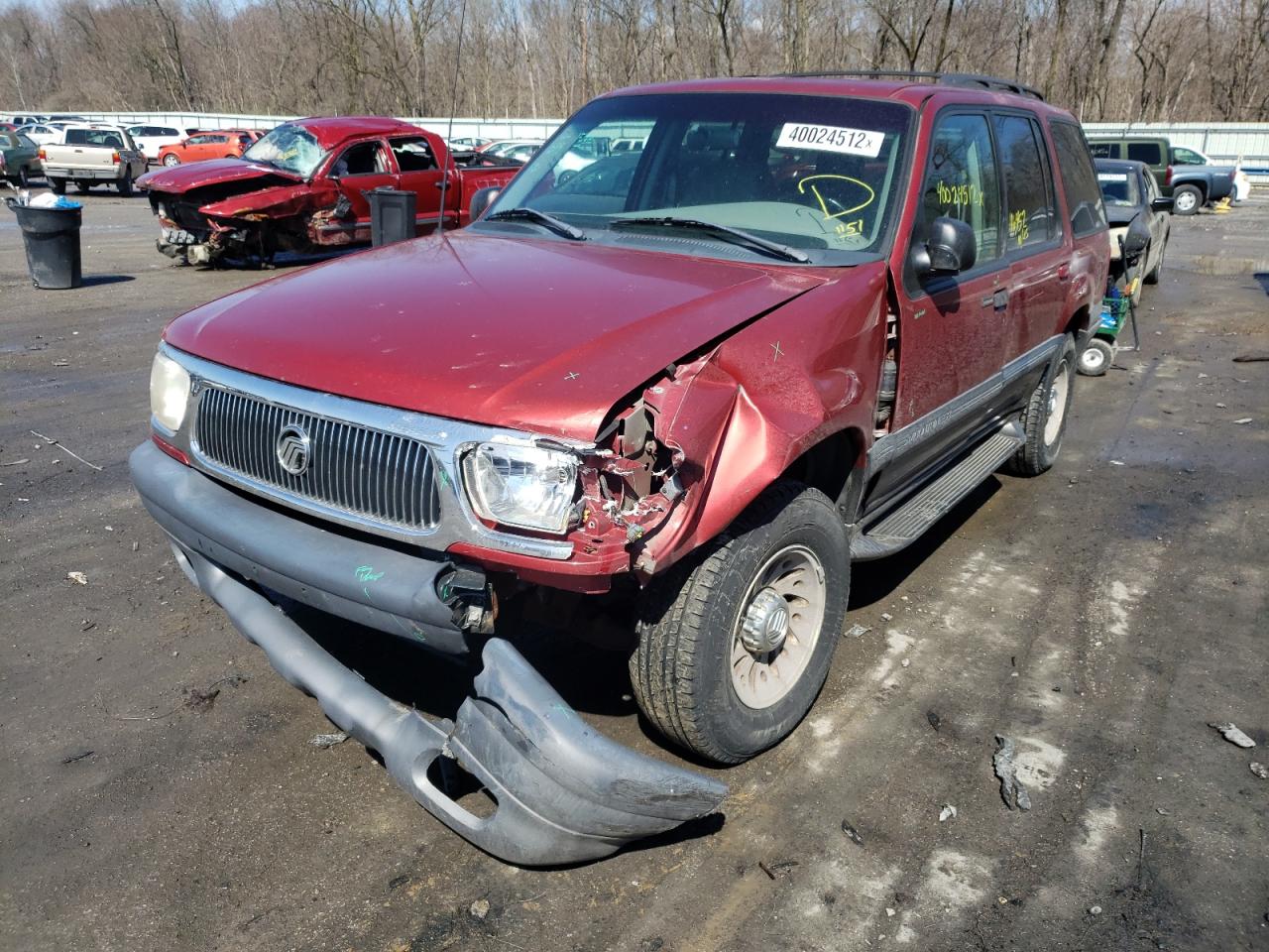 Photo 2 from auction – 1998 MERCURY MOUNTAINEE with VIN 4M2ZU52E1WUJ47344