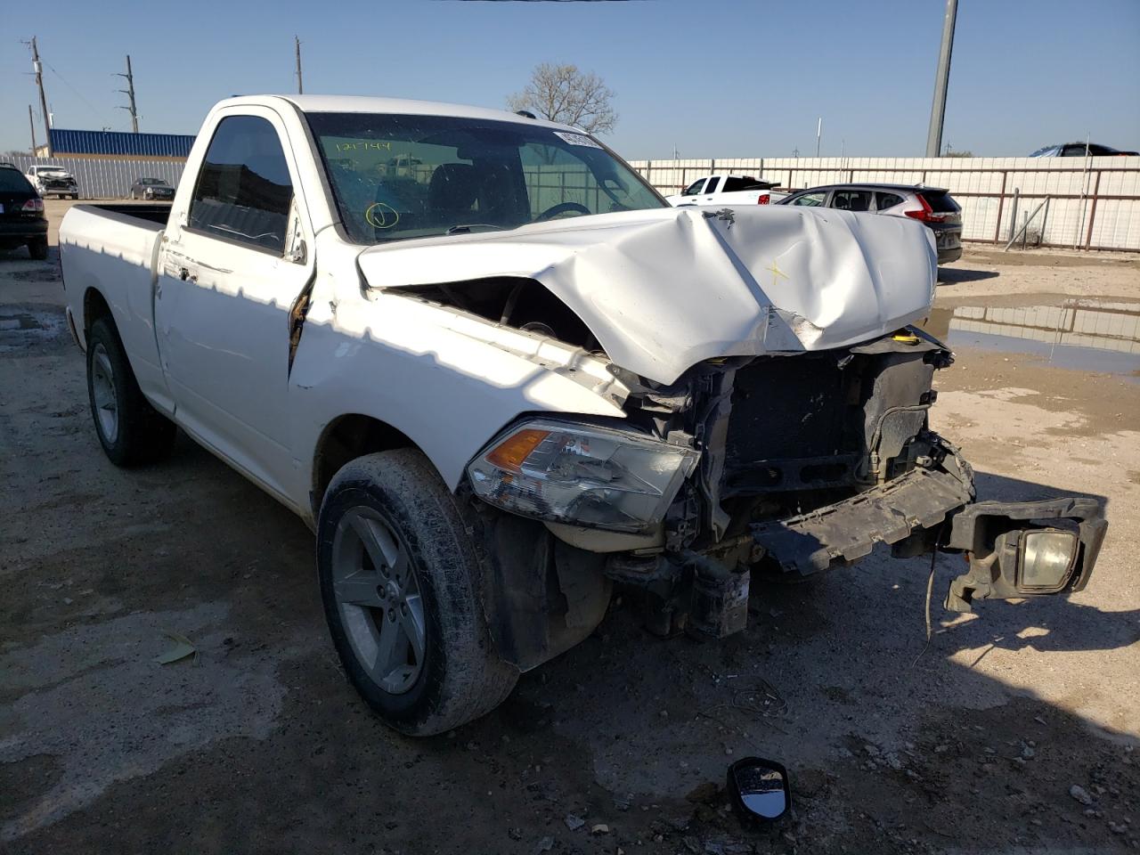 RAM 1500 ST 2014 with VIN 3C6JR6AT4EG121744 - Photo from auction