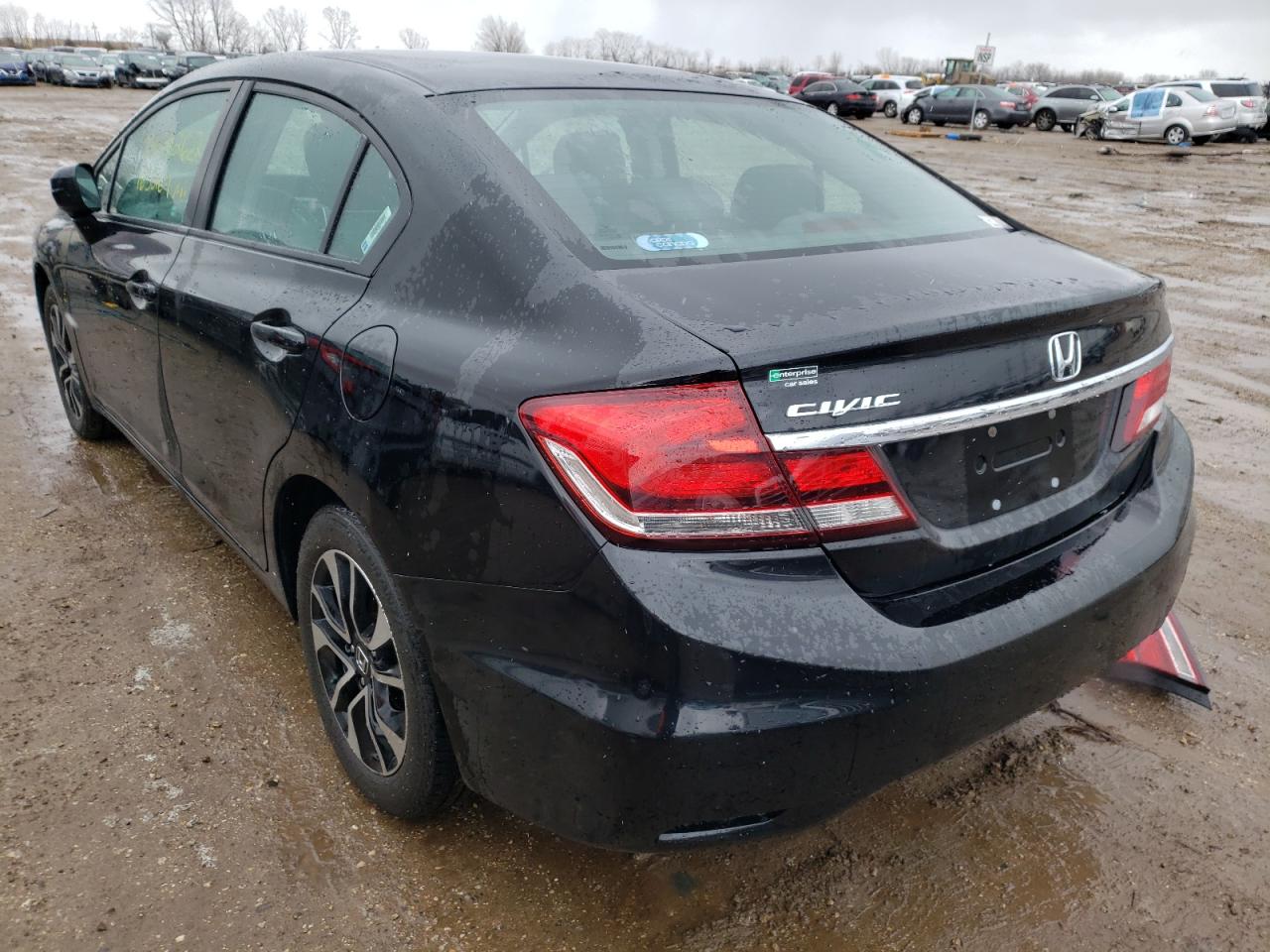Photo 3 from auction – 2014 HONDA CIVIC EX with VIN 2HGFB2F89EH558284
