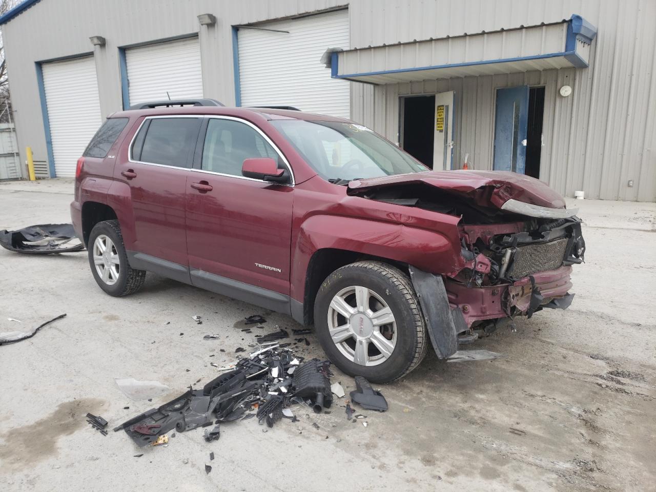 GMC TERRAIN SL 2016 with VIN 2GKFLTEK2G6260421 - Photo from auction