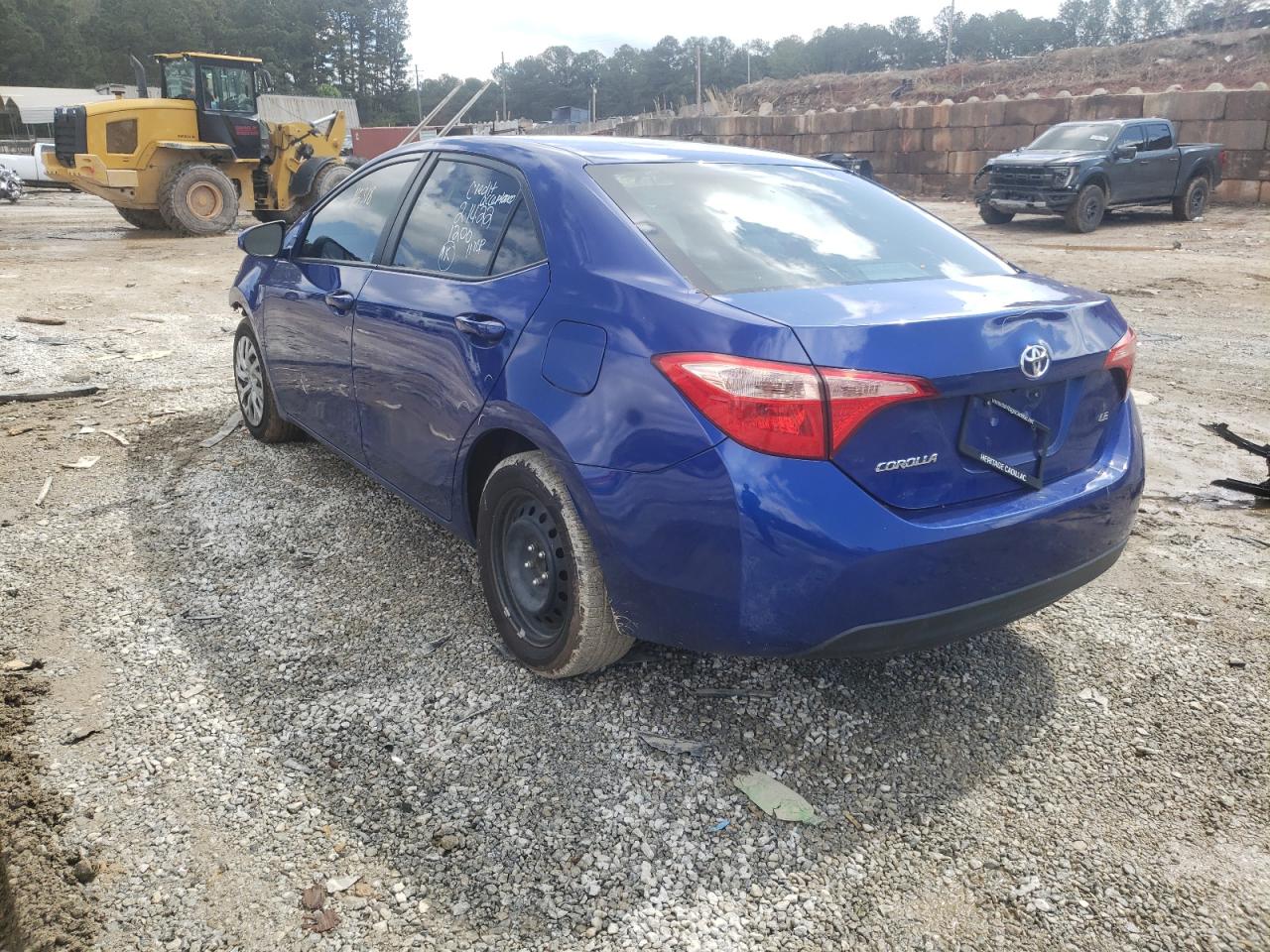 Photo 3 from auction – 2017 TOYOTA COROLLA L with VIN 2T1BURHE2HC777296