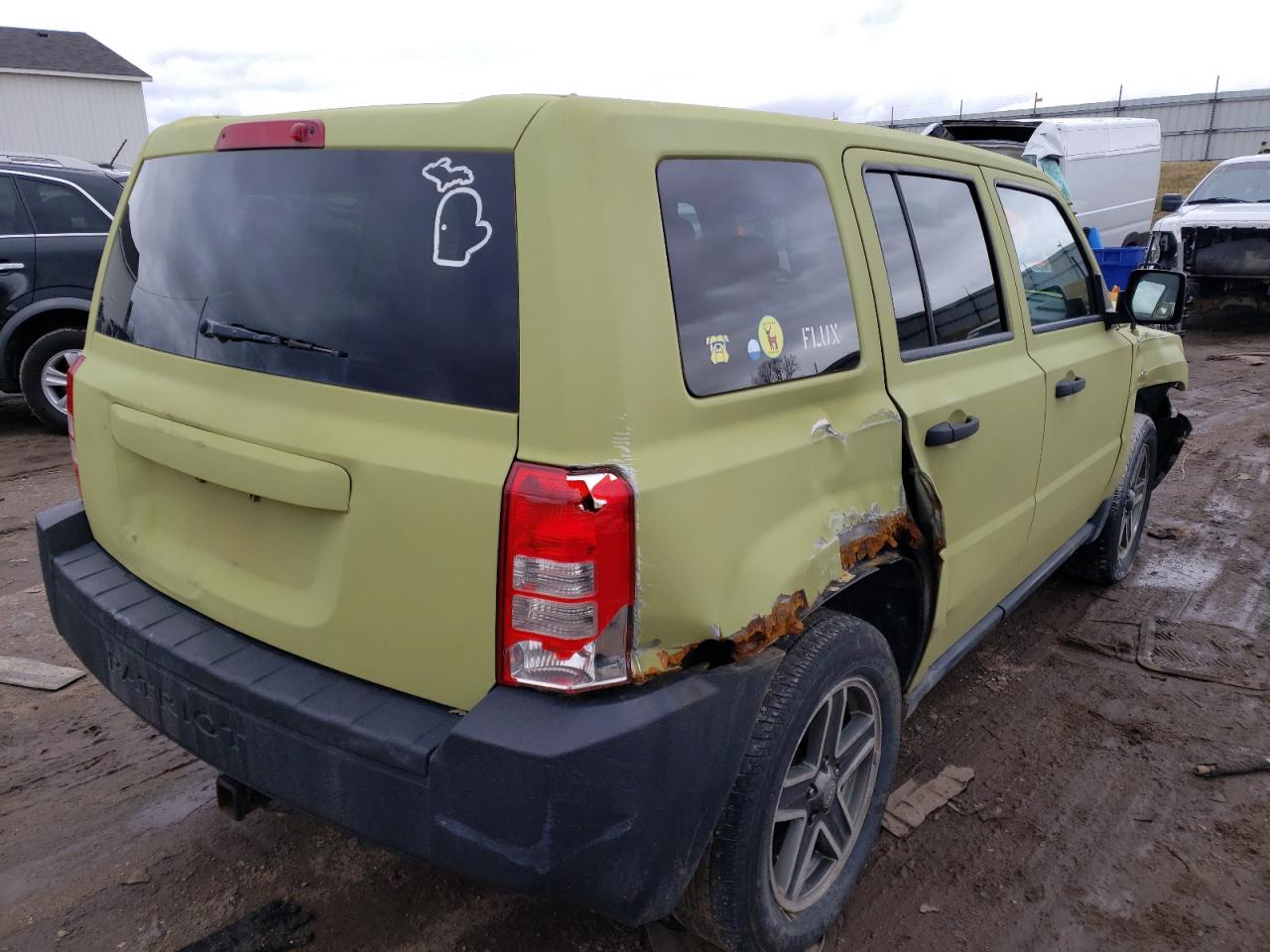 Photo 4 from auction – 2008 JEEP PATRIOT SP with VIN 1J8FF28W28D723004