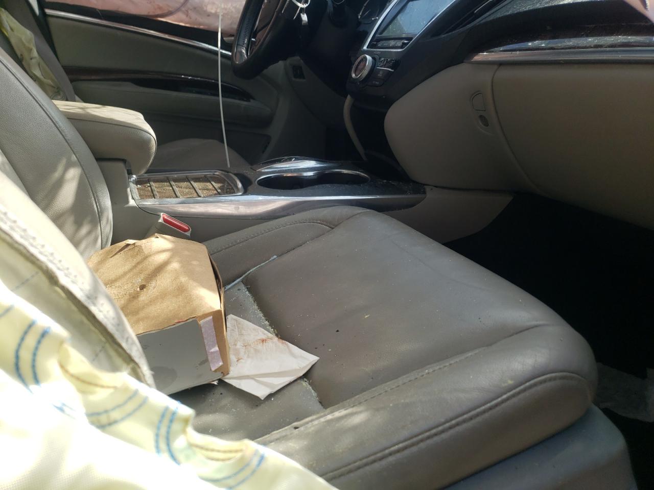 Photo 5 from auction – 2016 ACURA MDX TECHNO with VIN 5FRYD4H40GB013752