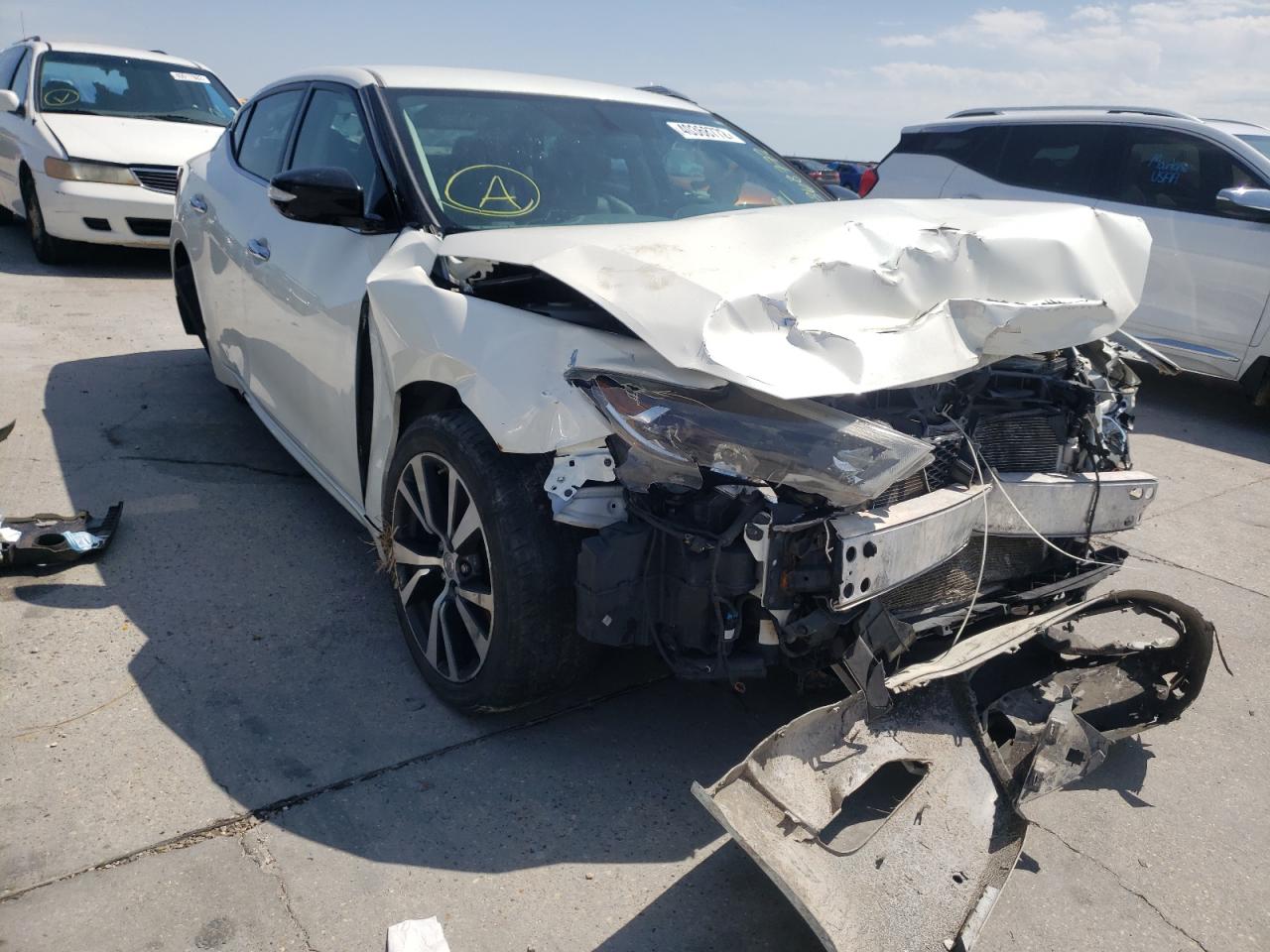 NISSAN MAXIMA 3.5 2017 with VIN 1N4AA6AP5HC439291 - Photo from auction