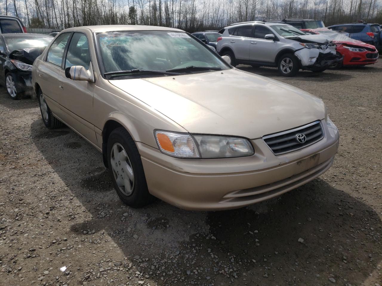 TOYOTA CAMRY CE 2000 with VIN JT2BG22K6Y0477387 - Photo from auction