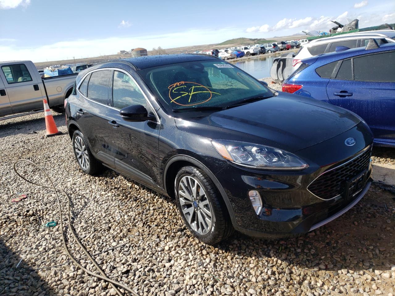 FORD ESCAPE TIT 2020 with VIN 1FMCU9J95LUA34009 - Photo from auction