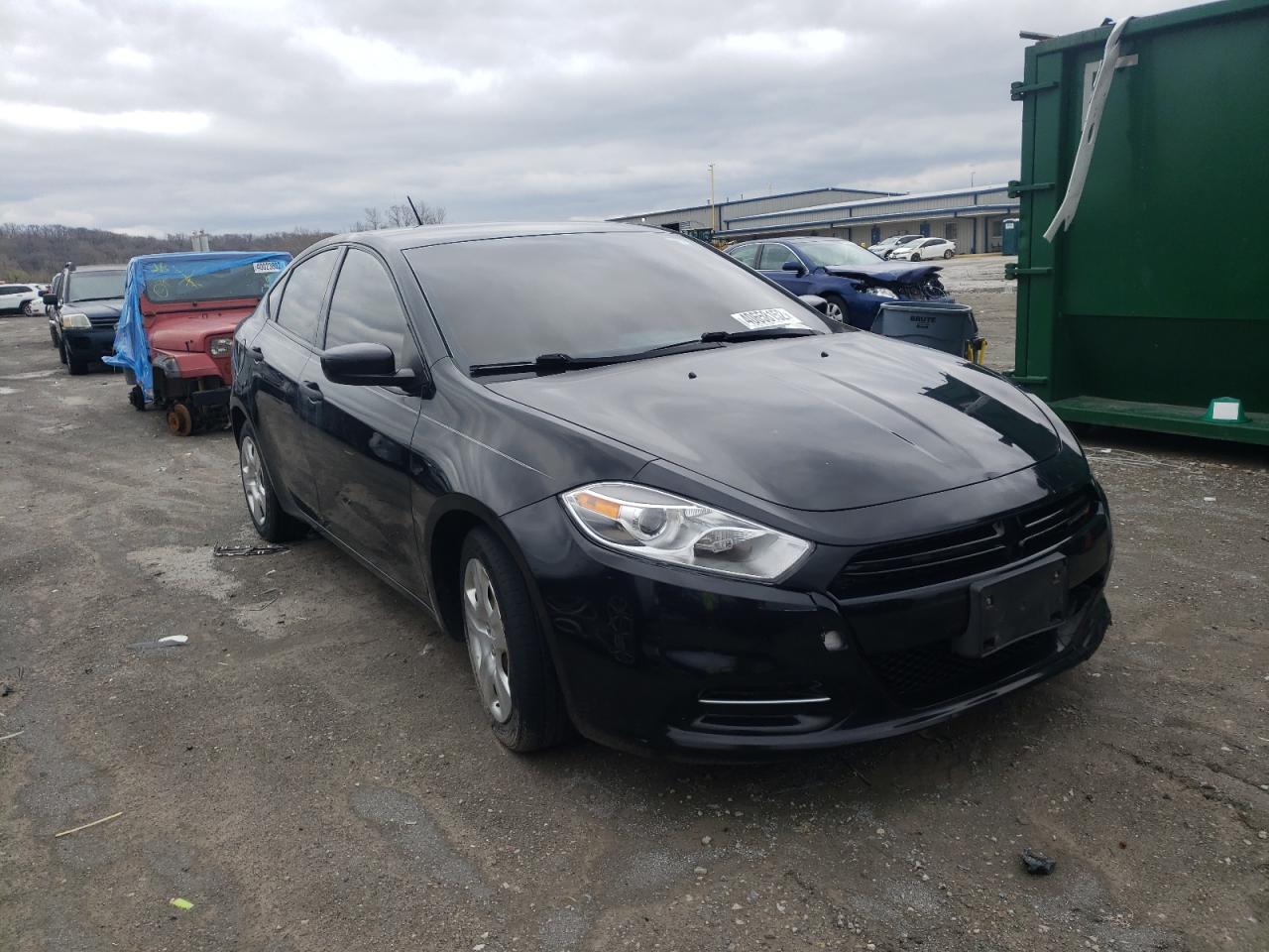 DODGE DART SE 2013 with VIN 1C3CDFAA1DD323620 - Photo from auction