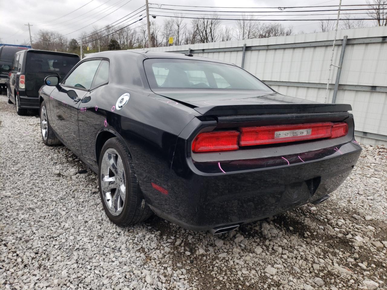 Photo 3 from auction – 2012 DODGE CHALLENGER with VIN 2C3CDYAG1CH168276